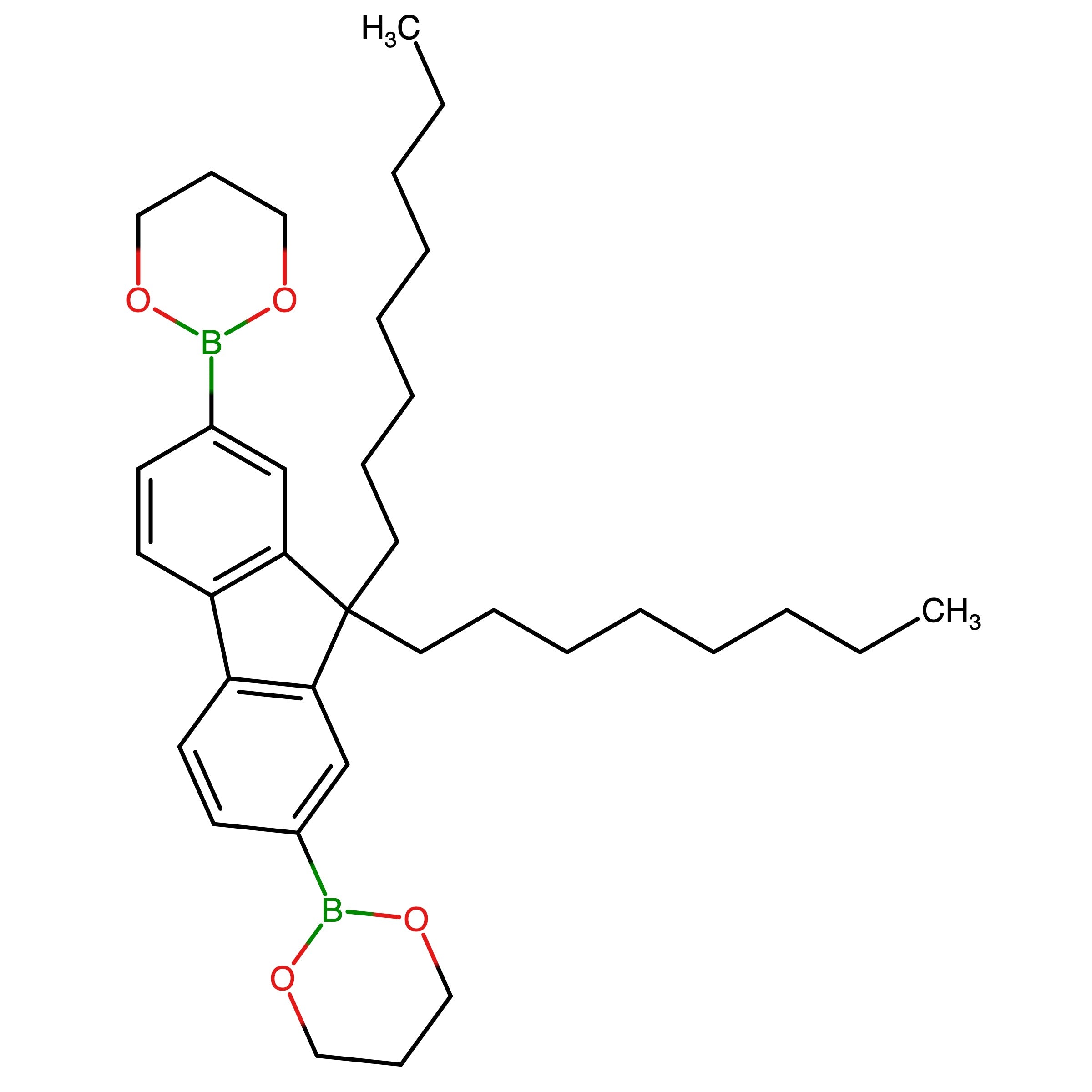CAS 317802-08-7 | 2-[7-(1,3,2-Dioxaborinan-2-yl)-9,9-dioctylfluoren-2-yl]-1,3,2-dioxaborinane | MFCD03701607