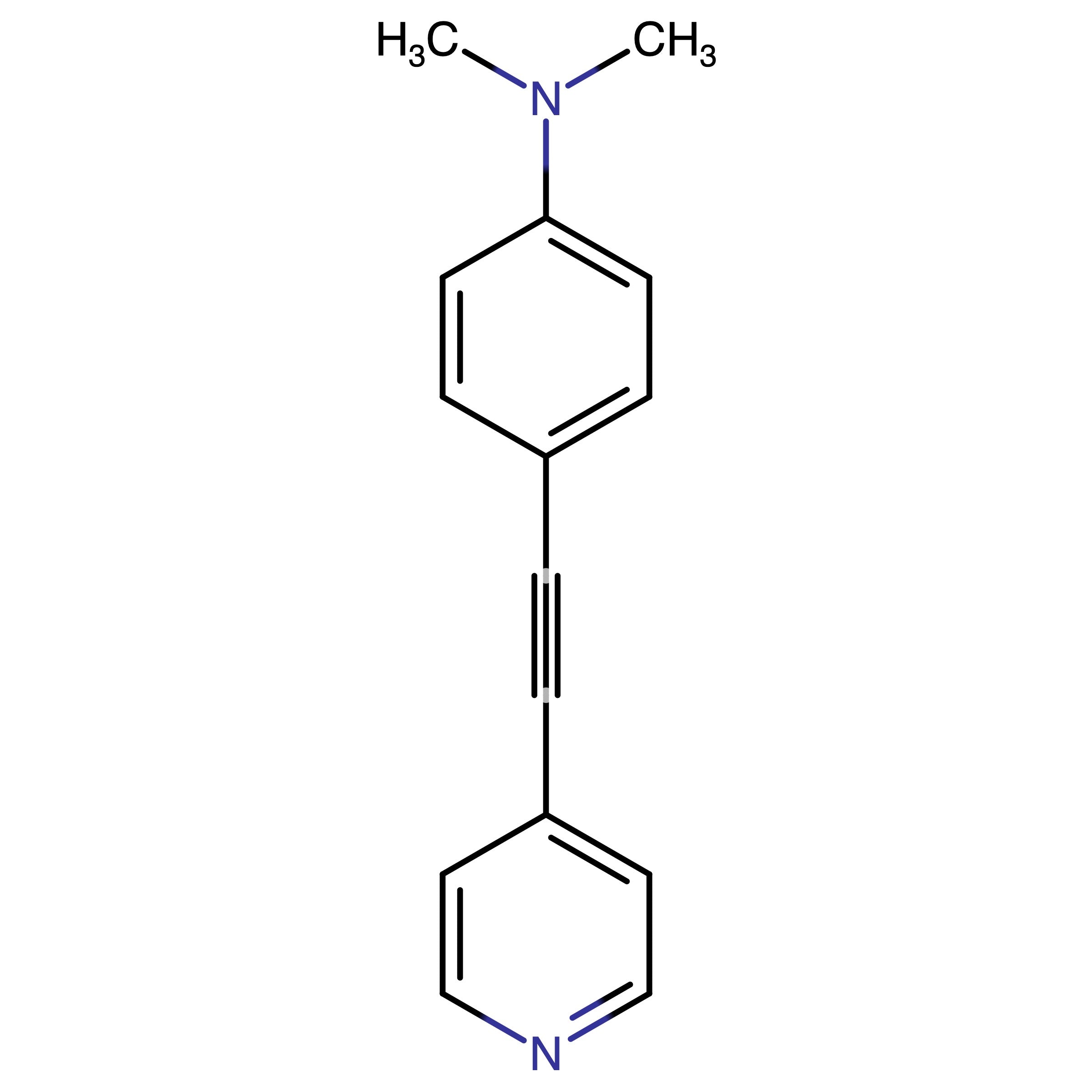 CAS 155629-23-5 | N,N-Dimethyl-4-(2-pyridin-4-ylethynyl)aniline