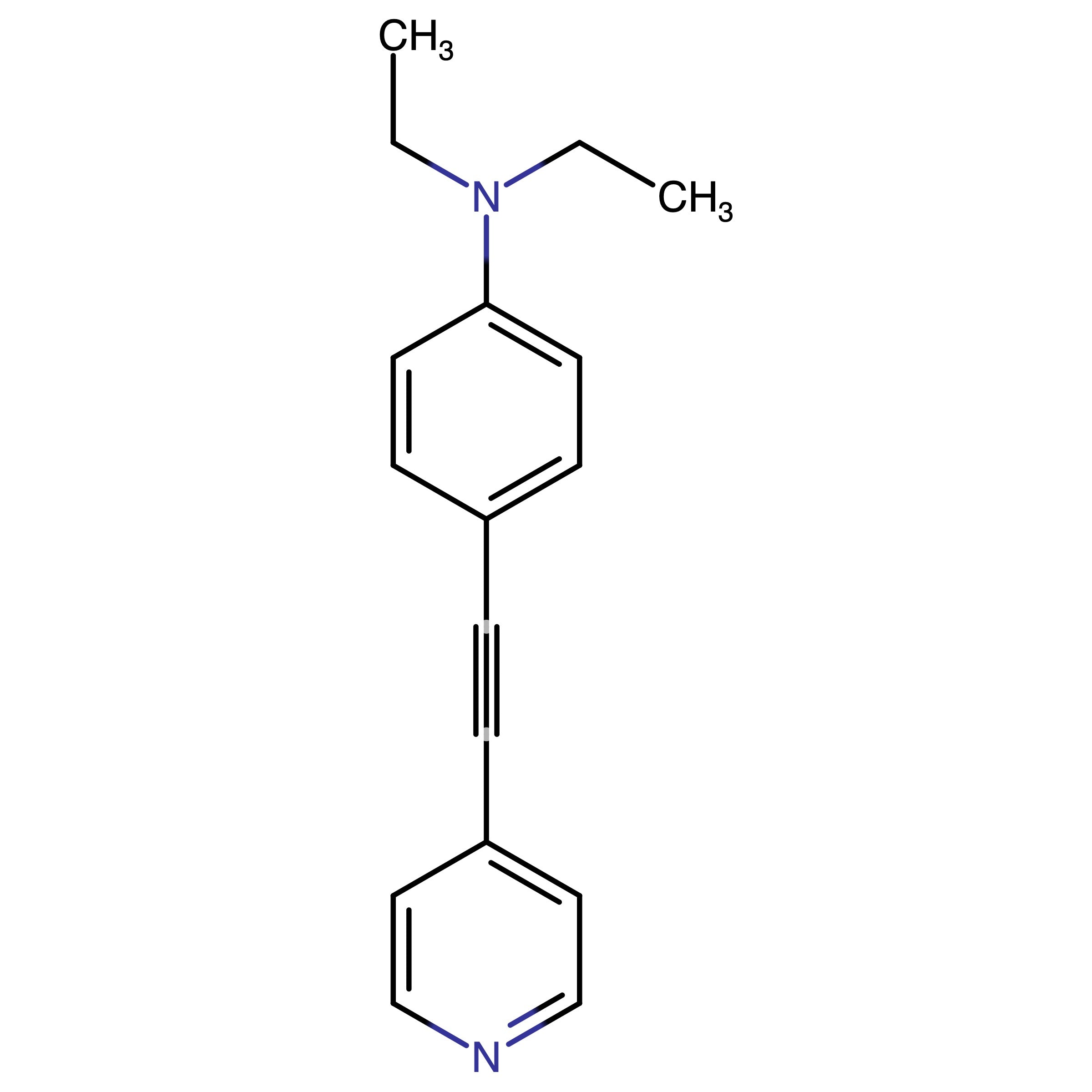CAS 562813-17-6 | N,N-Diethyl-N-[4-(2-(pyridin-4-yl)ethynyl)phenyl]amine