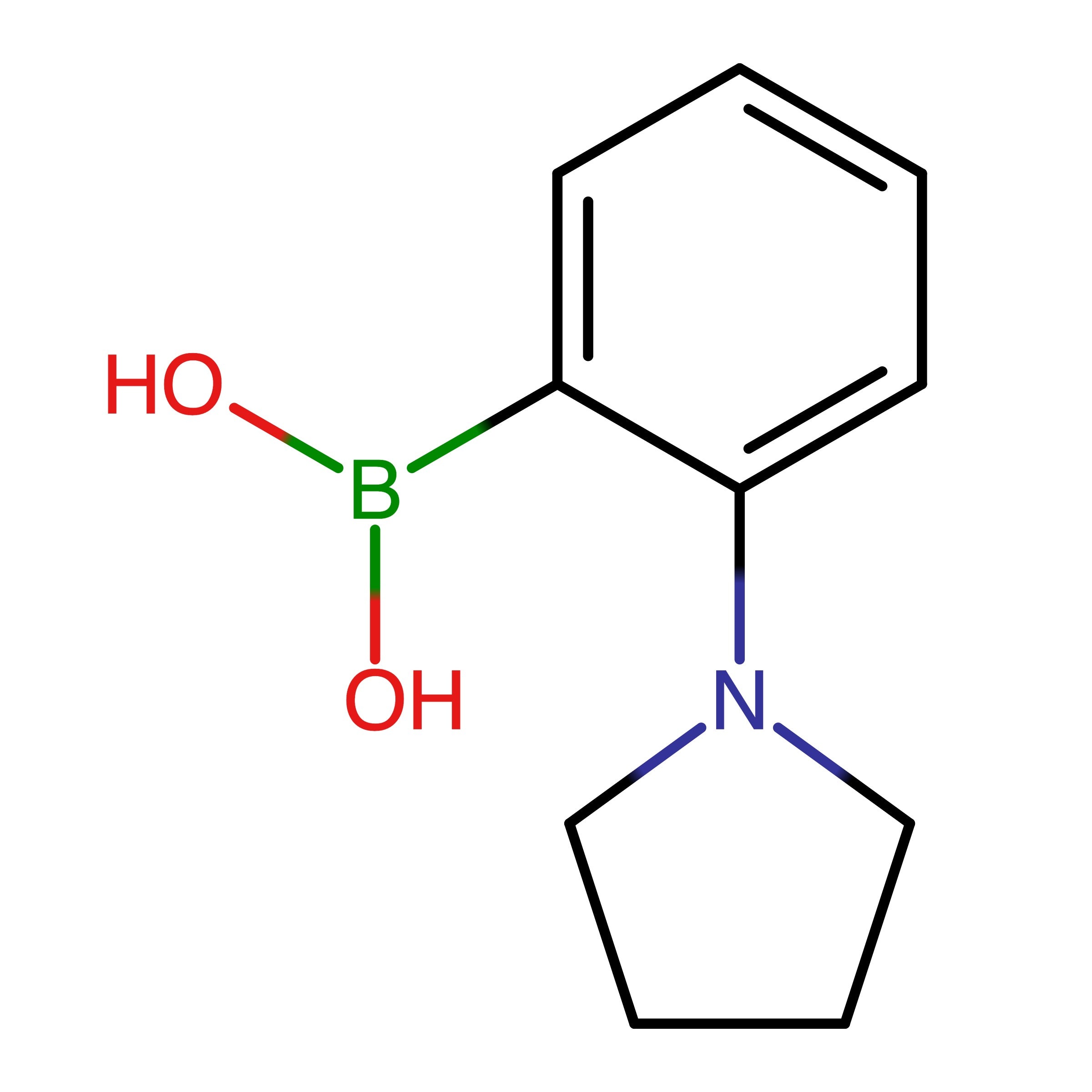 CAS 948592-78-7 | [2-(Pyrrolidin-1-yl)phenyl]boronic acid | MFCD04972406