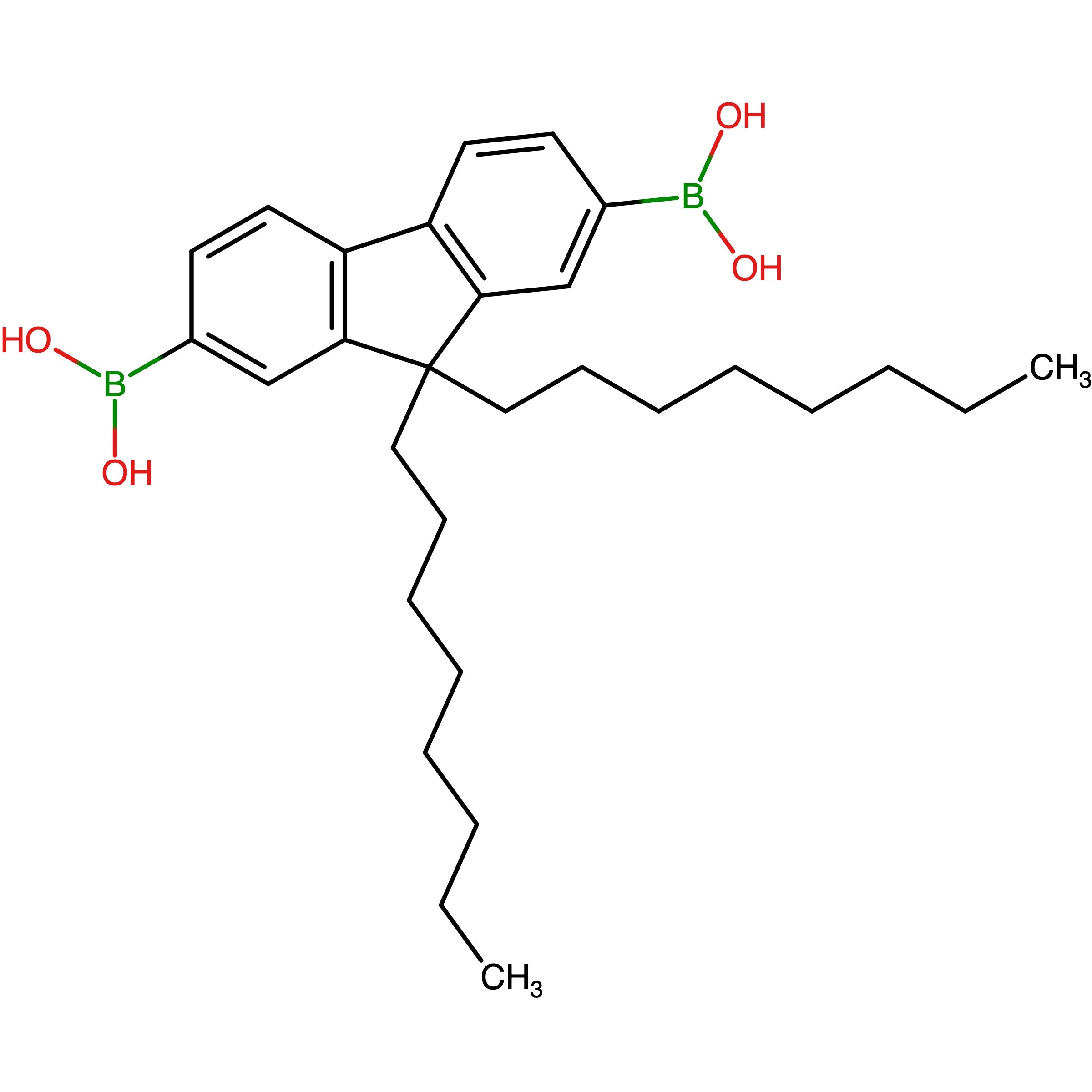 CAS 258865-48-4 | 9,9-Dioctylfluorene-2,7-diboronic acid | MFCD03701608