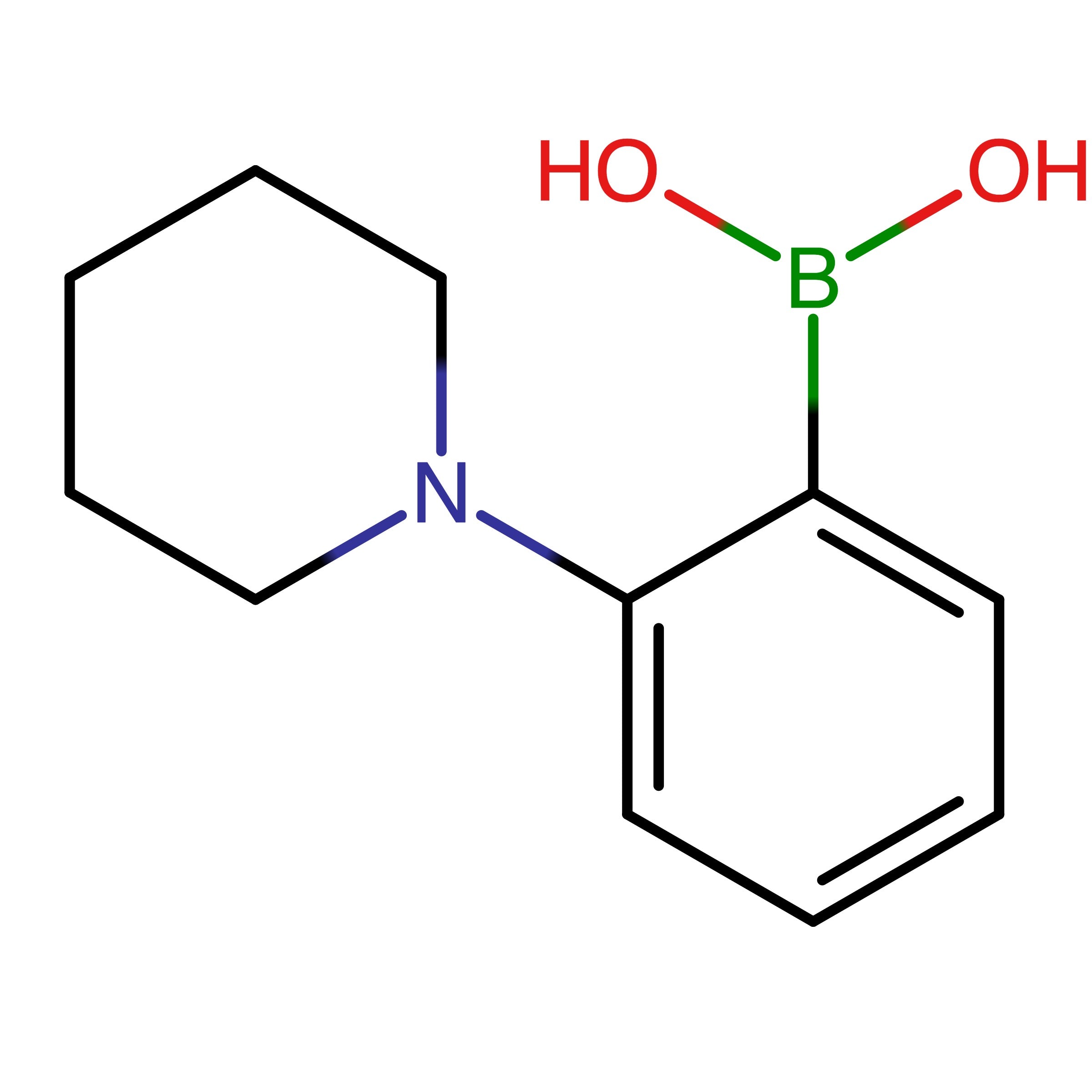 CAS 1050505-85-5 | [2-(Piperidin-1-yl)phenyl]boronic acid | MFCD03095111