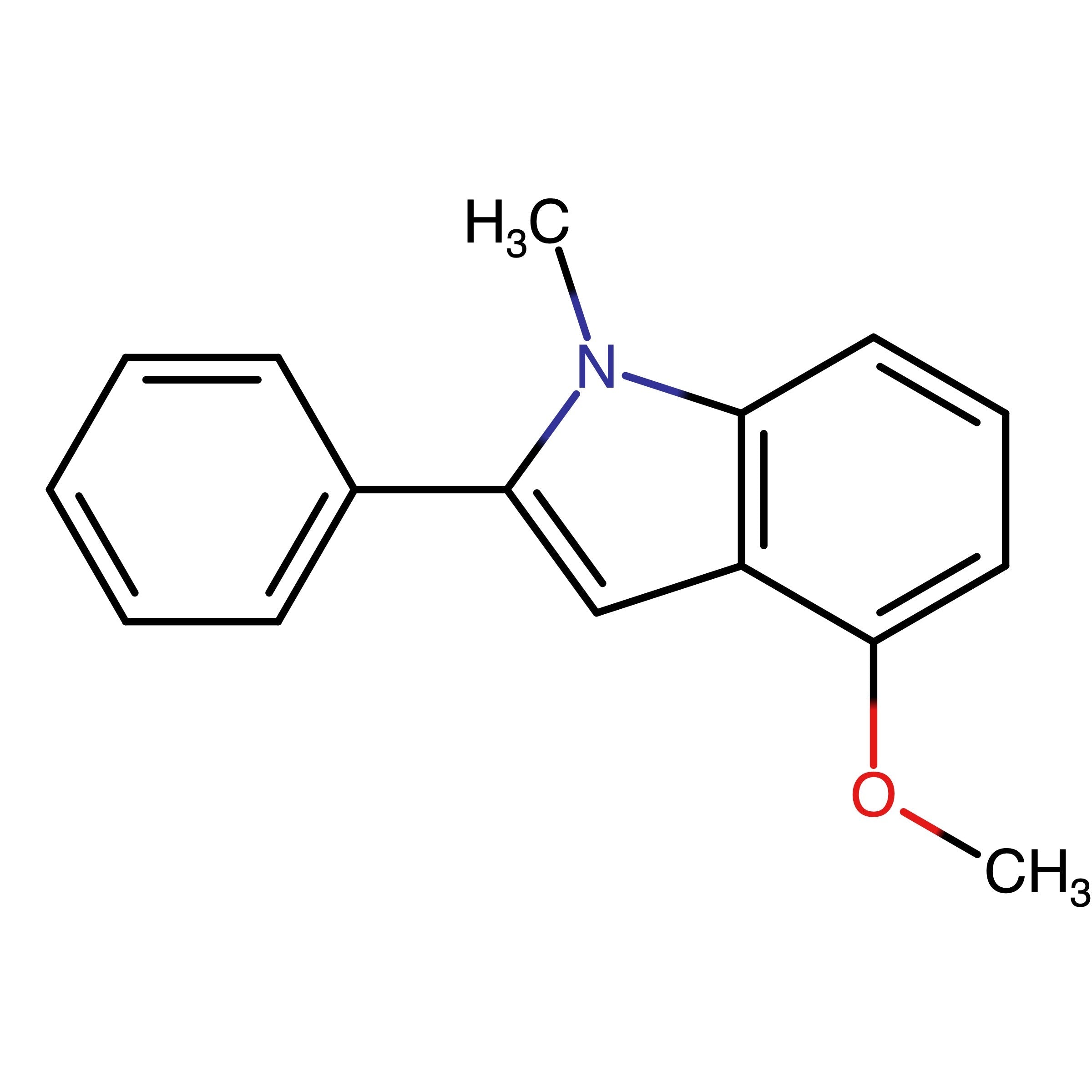 CAS 741709-18-2 | 4-Methoxy-1-methyl-2-phenyl-1H-indole