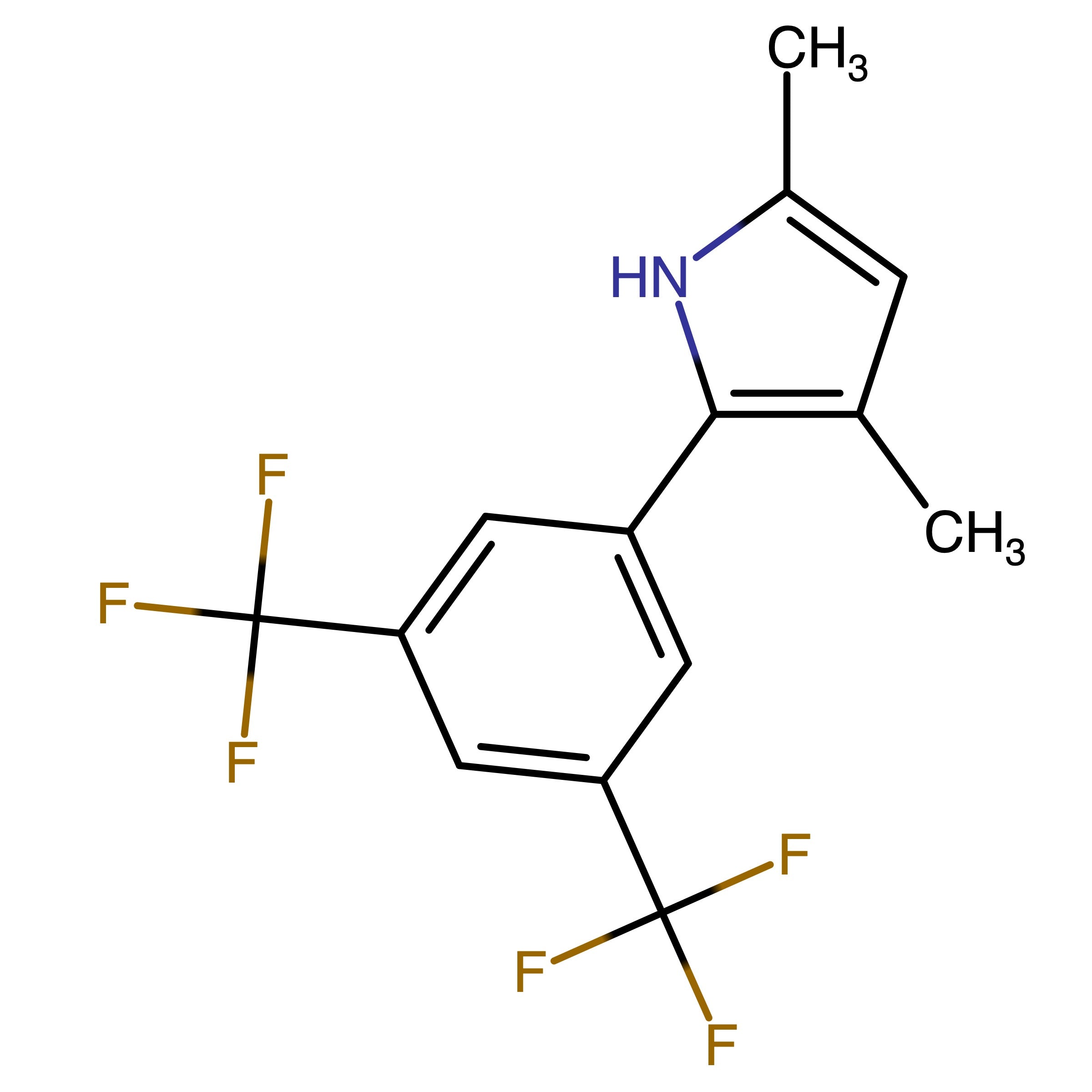CAS 795274-76-9 | 2-[3,5-Bis(trifluoromethyl)phenyl]-3,5-dimethyl-1H-pyrrole