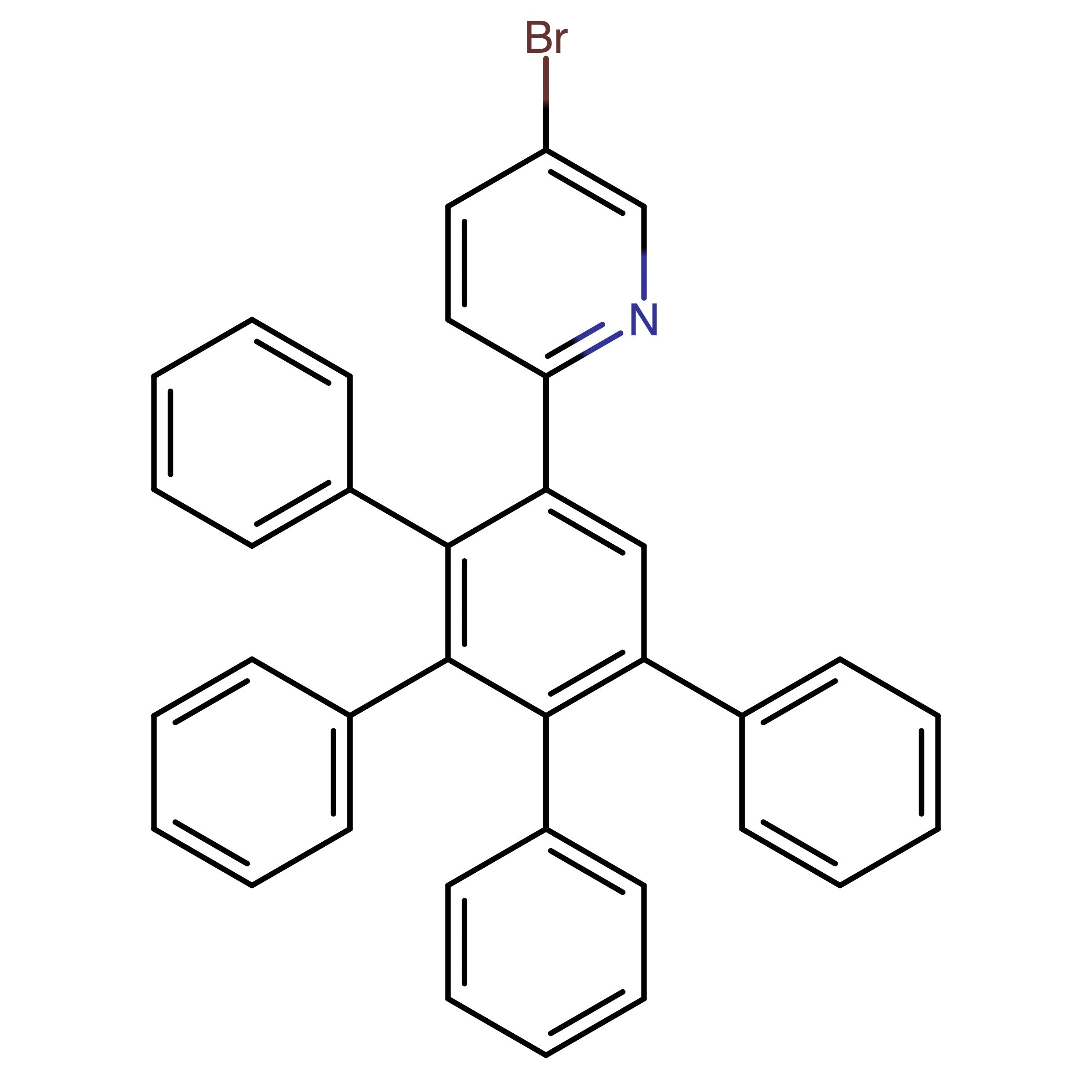 CAS 847196-62-7 | 2-(2',3',4',5'-Tetraphenyl)phenyl-5-bromopyridine