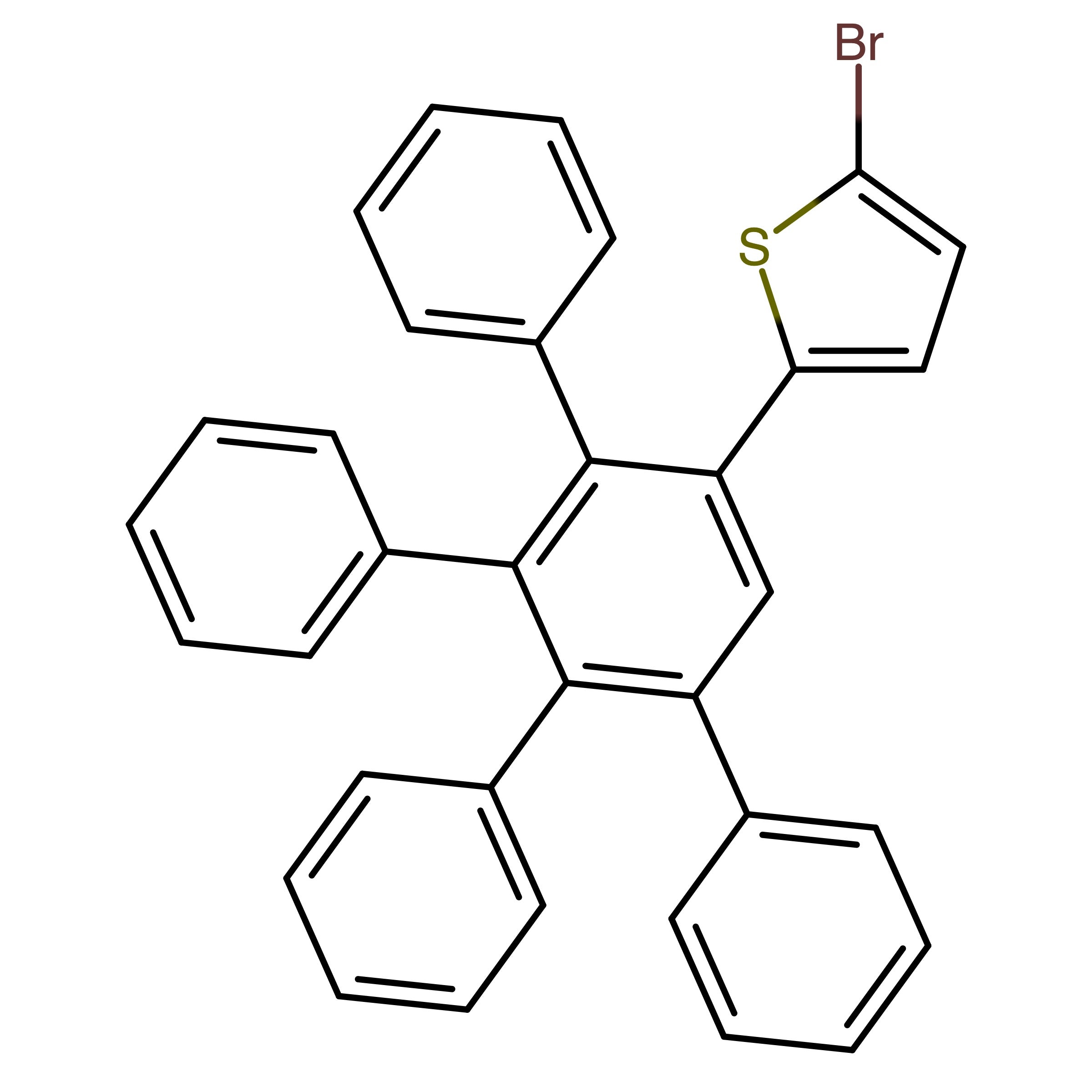 CAS 847196-63-8 | 2-(2',3',4',5'-Tetraphenyl)phenyl-5-bromo-thiophene