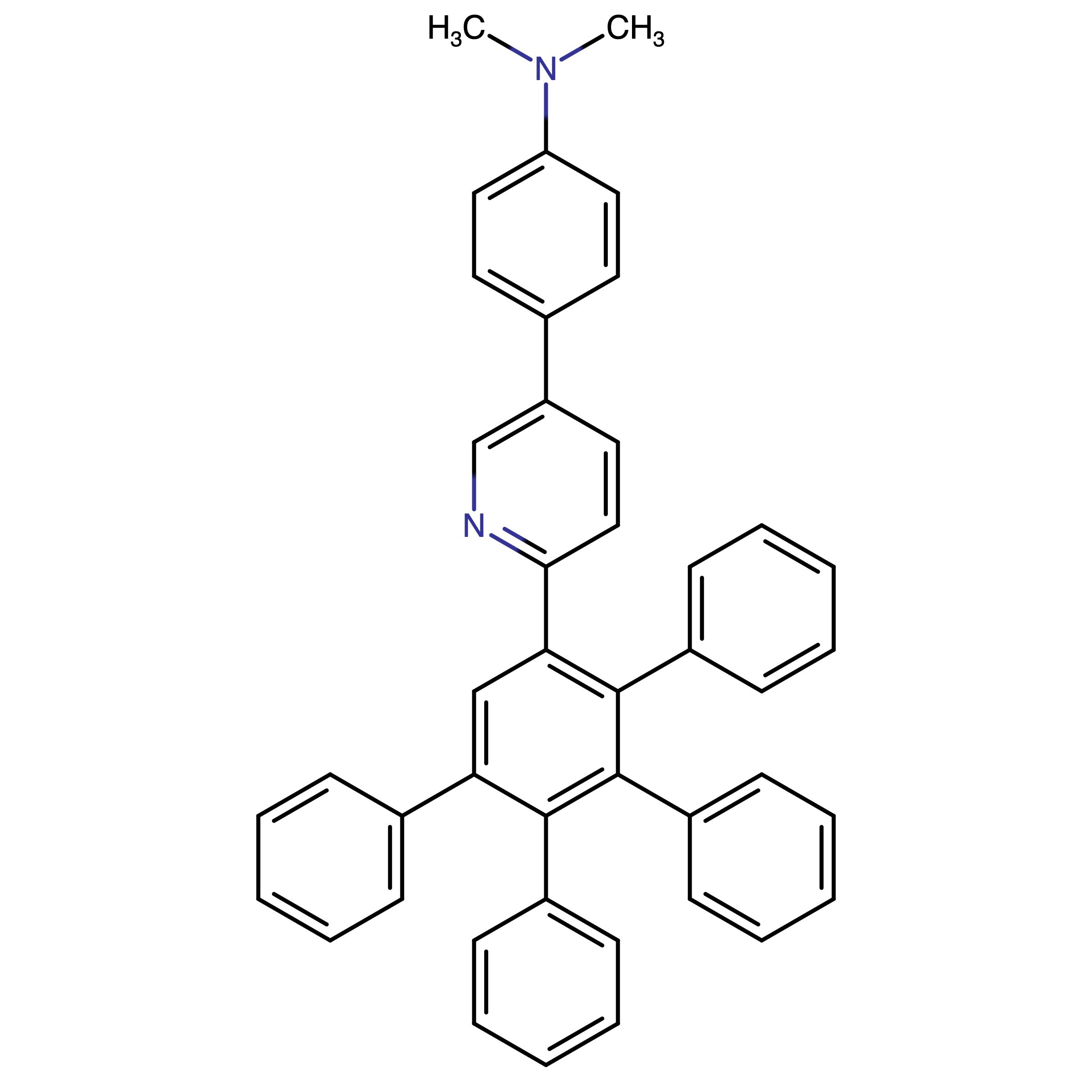 CAS 847196-57-0 | 4-(6-(3',6'-Diphenyl-[1,1':2',1''-terphenyl]-4'-yl)pyridin-3-yl)-N,N-dimethylaniline
