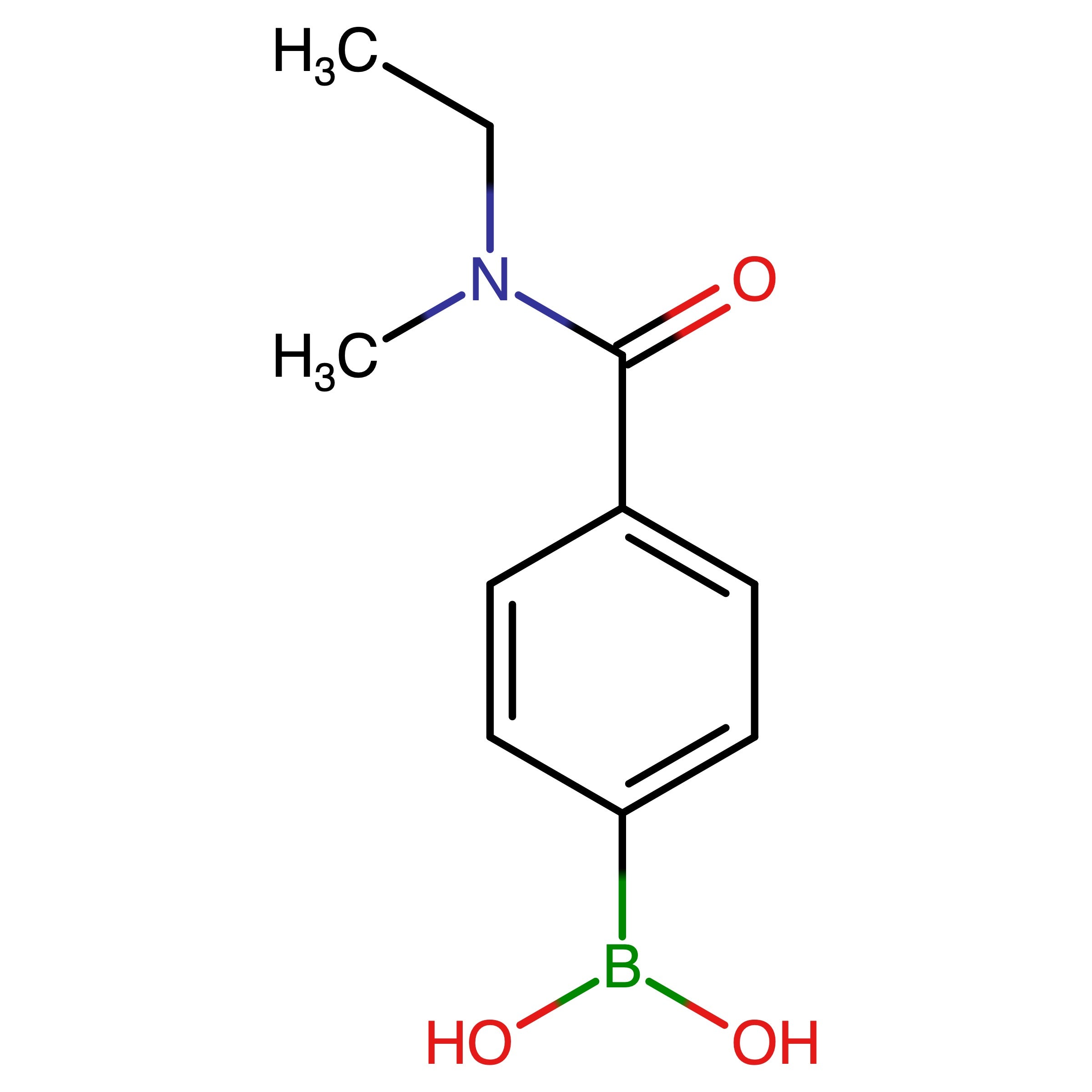 CAS 871333-04-9 | (4-(Ethyl(methyl)carbamoyl)phenyl)boronic acid | MFCD08056368