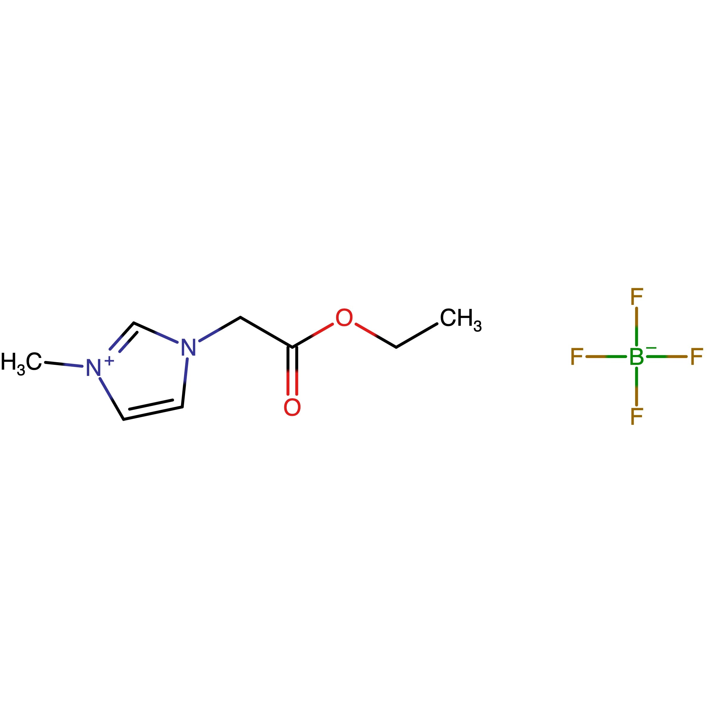 CAS 503439-30-3 | 1-Ethyl ester methyl-3-methylimidazolium tetrafluoroborate | MFCD28016462
