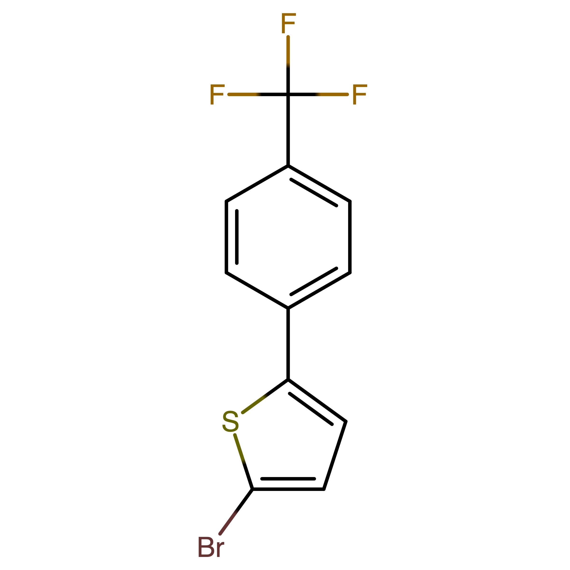 CAS 869540-85-2 | 2-Bromo-5-(4-trifluoromethyl-phenyl)-thiophene | MFCD08166389