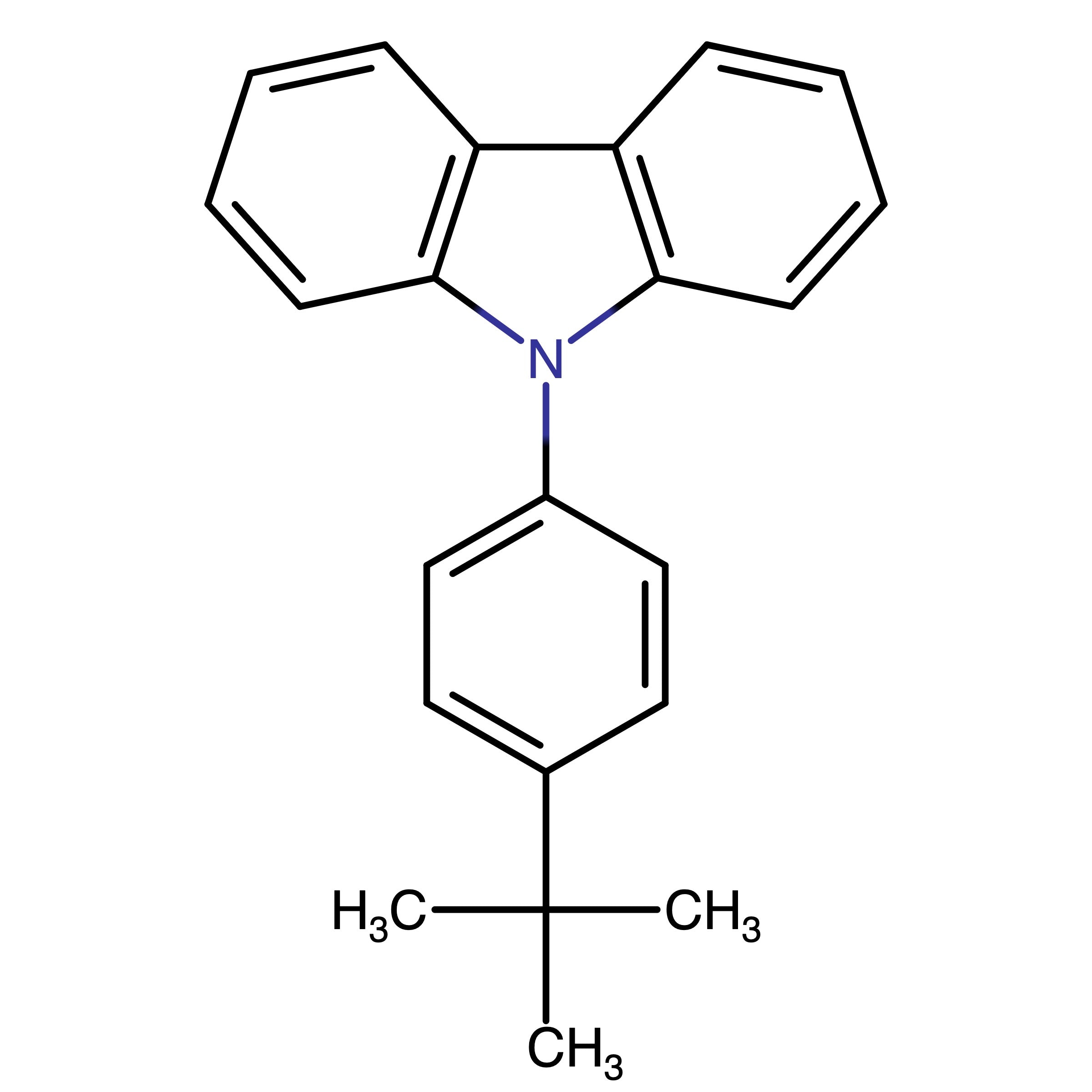 CAS 57103-13-6 | 9-[4-(tert-Butyl)phenyl]-9H-carbazole | MFCD31618114