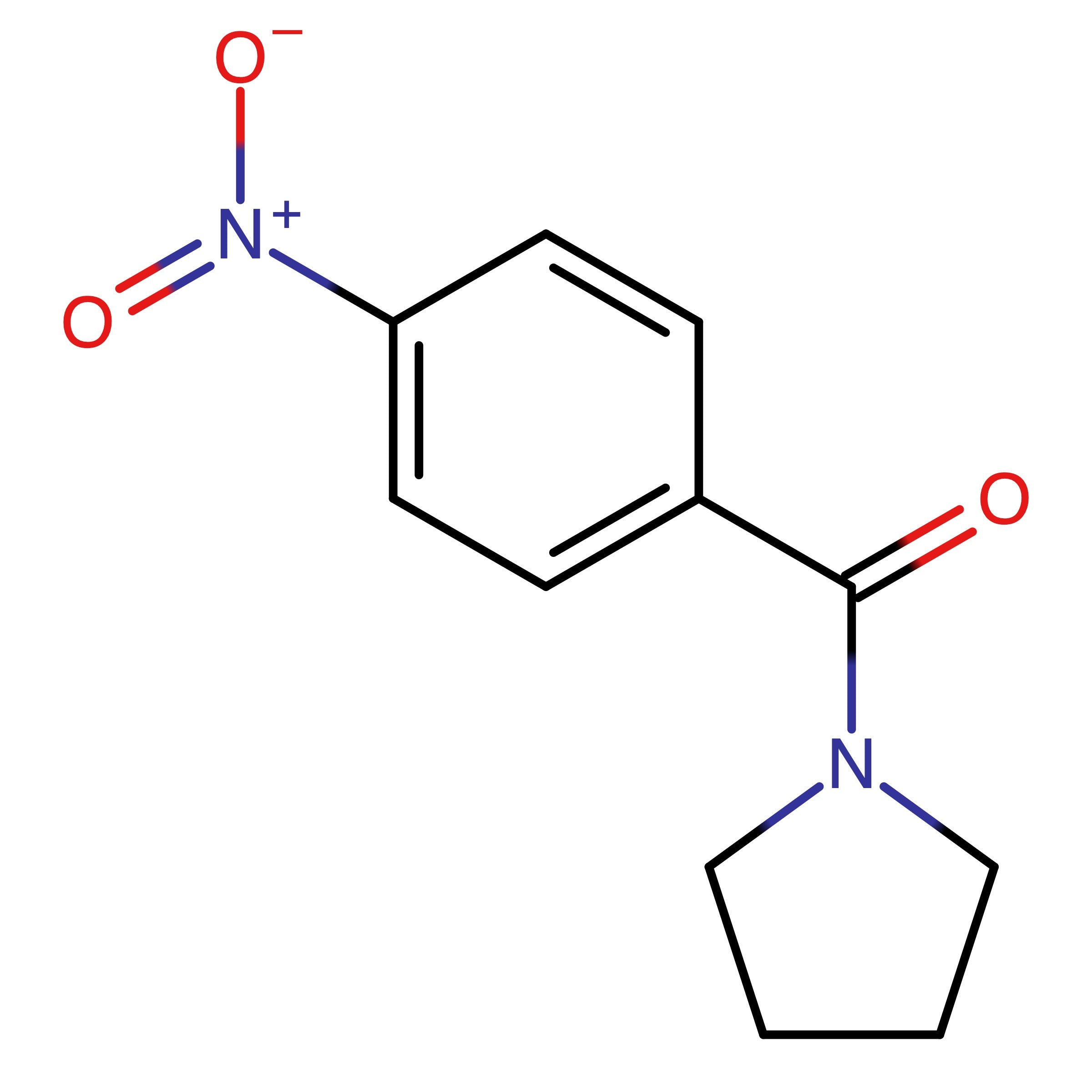 CAS 53578-11-3 | (4-Nitrophenyl)(pyrrolidin-1-yl)methanone | MFCD00578423