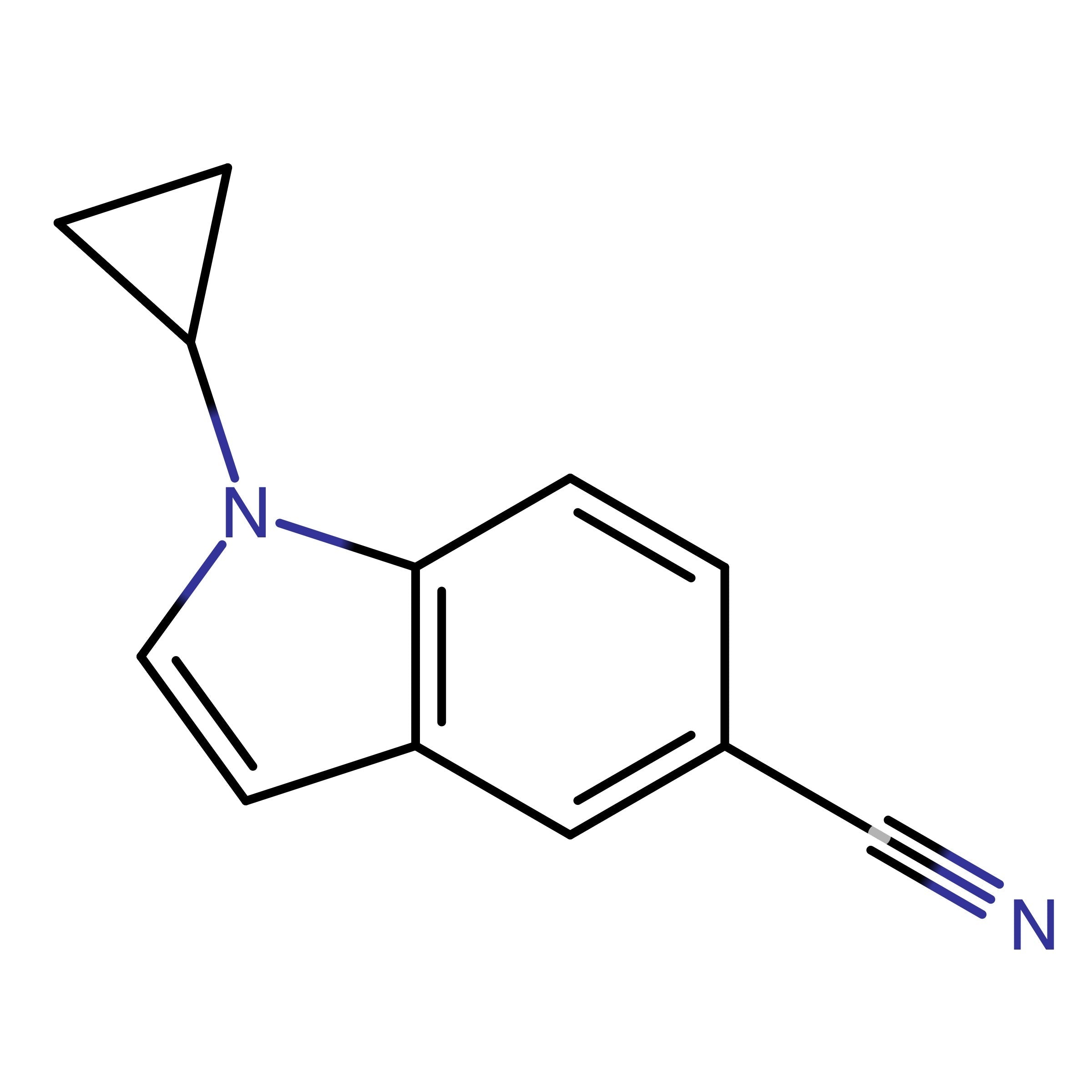 CAS 256936-19-3 | 1-Cyclopropyl-1H-indole-5-carbonitrile