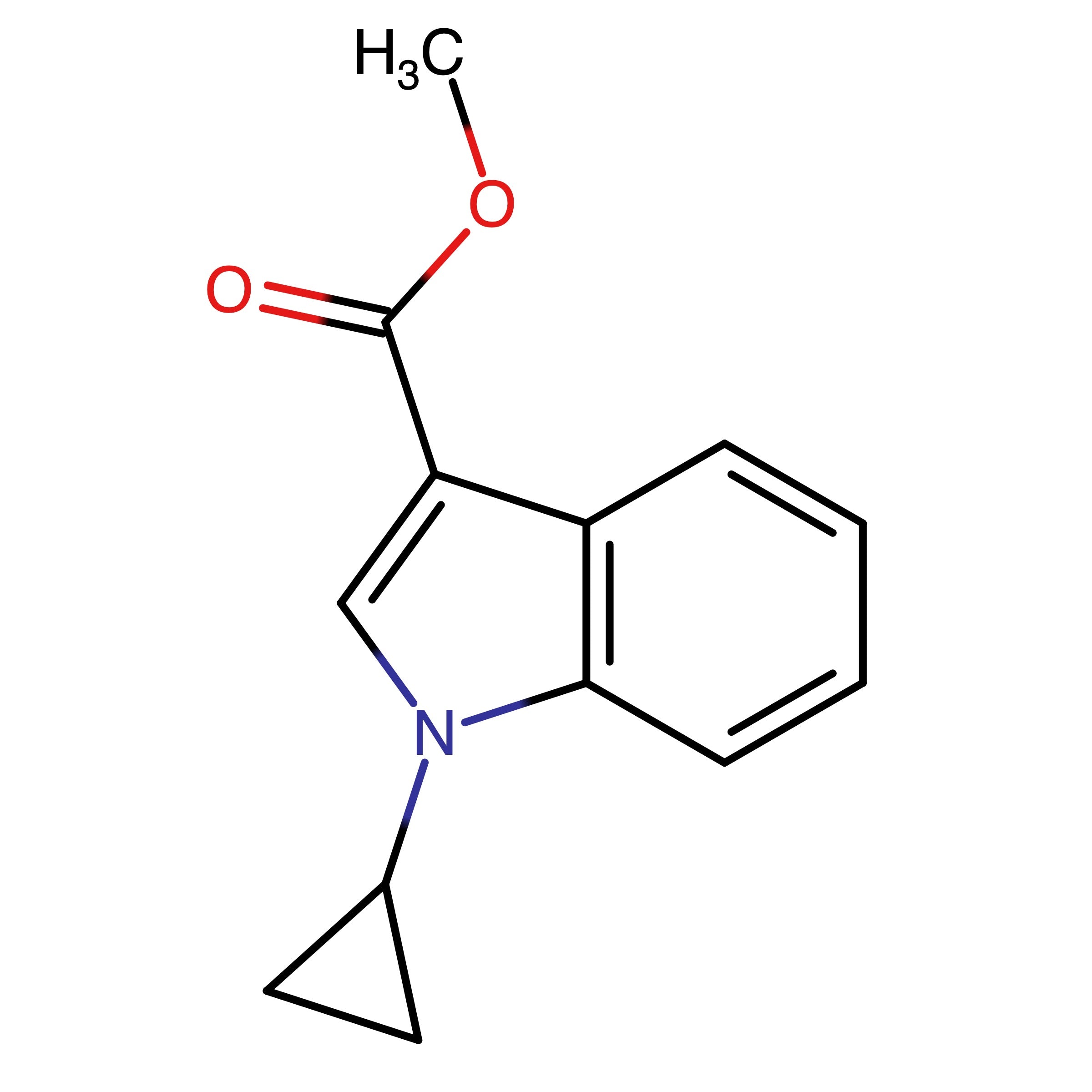 CAS 1021154-59-5 | Methyl 1-cyclopropyl-1H-indole-3-carboxylate