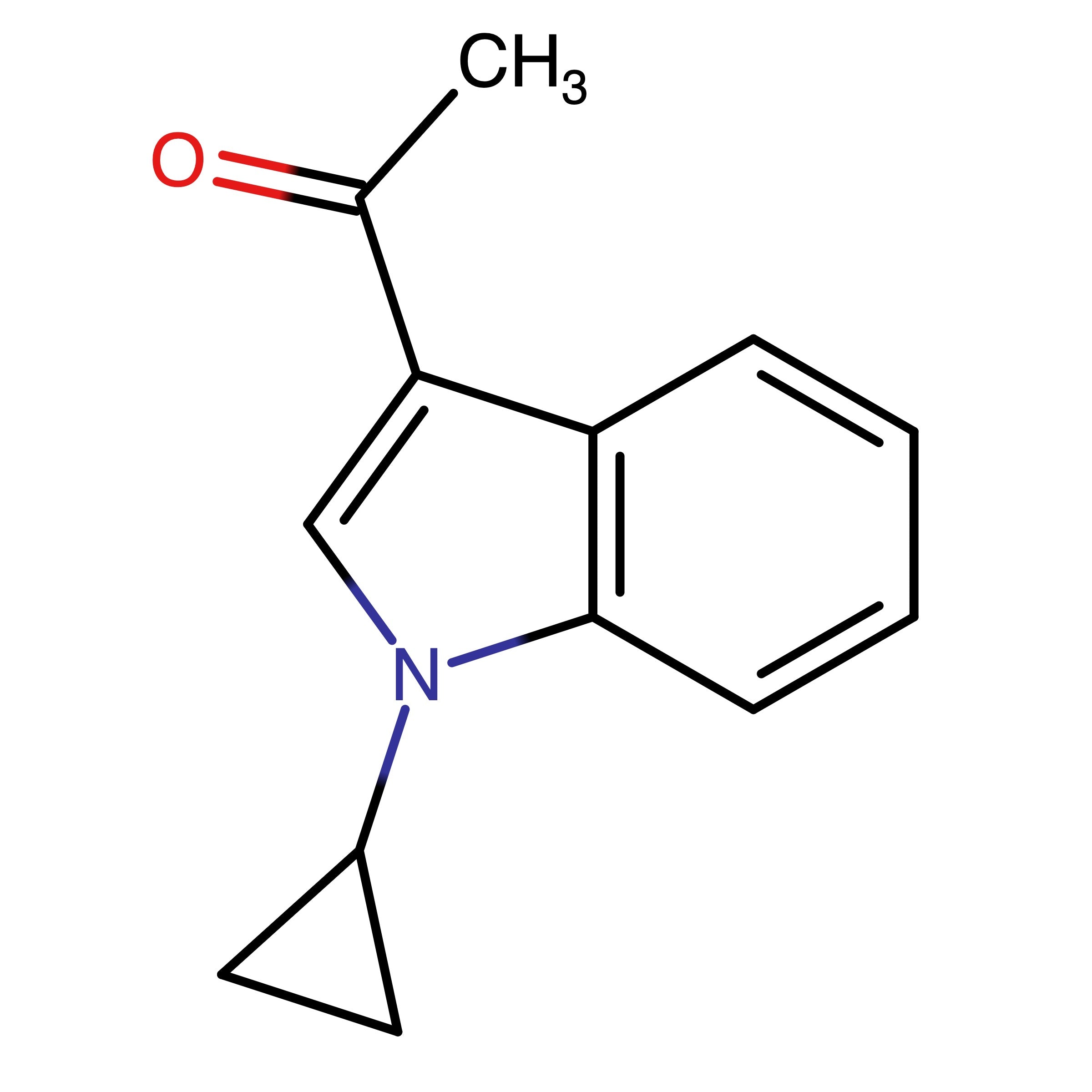 CAS 1021154-60-8 | 1-(1-Cyclopropyl-1H-indol-3-yl)ethanone | MFCD29058711