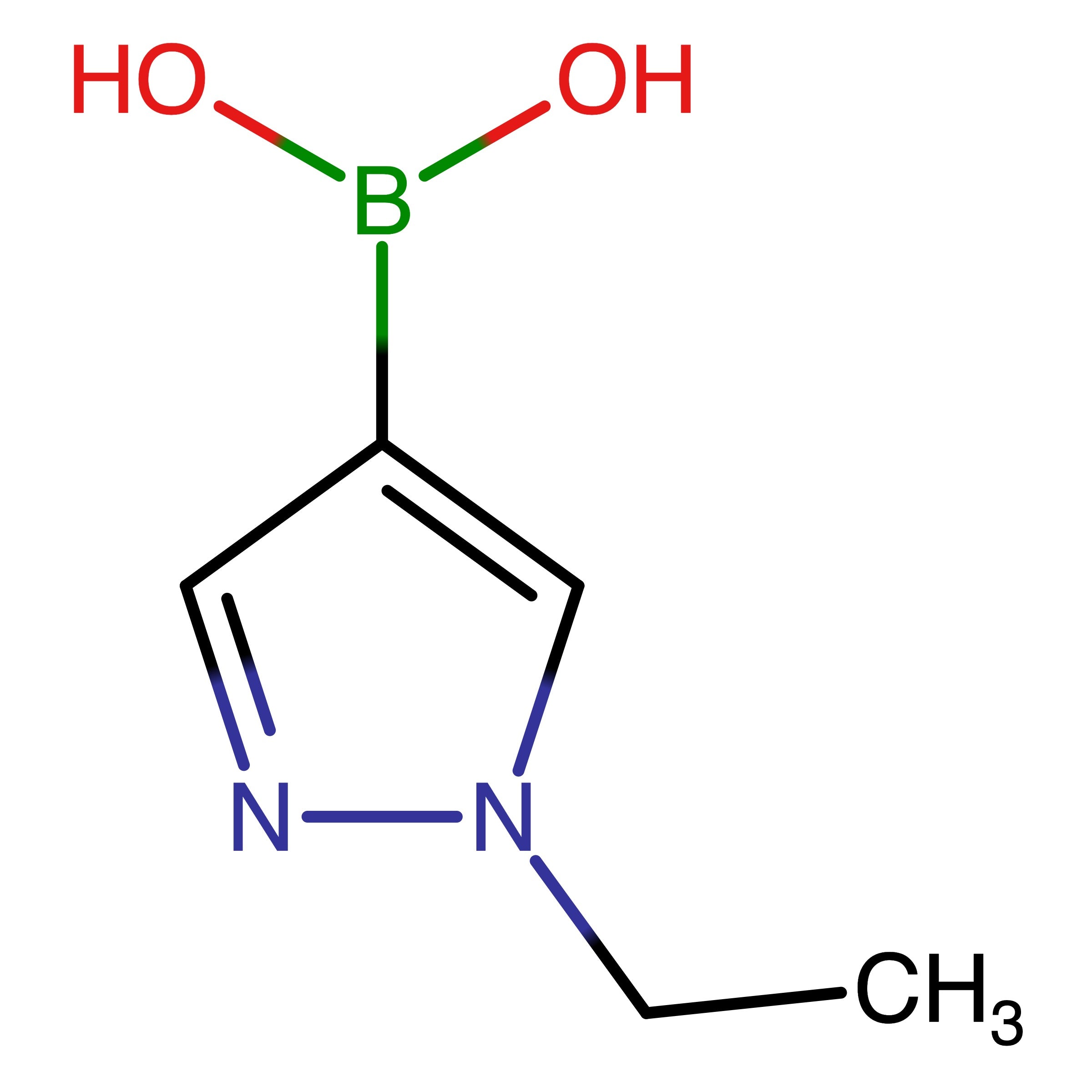 CAS 847818-56-8 | 1-Ethylpyrazole-4-boronic acid | MFCD10703521