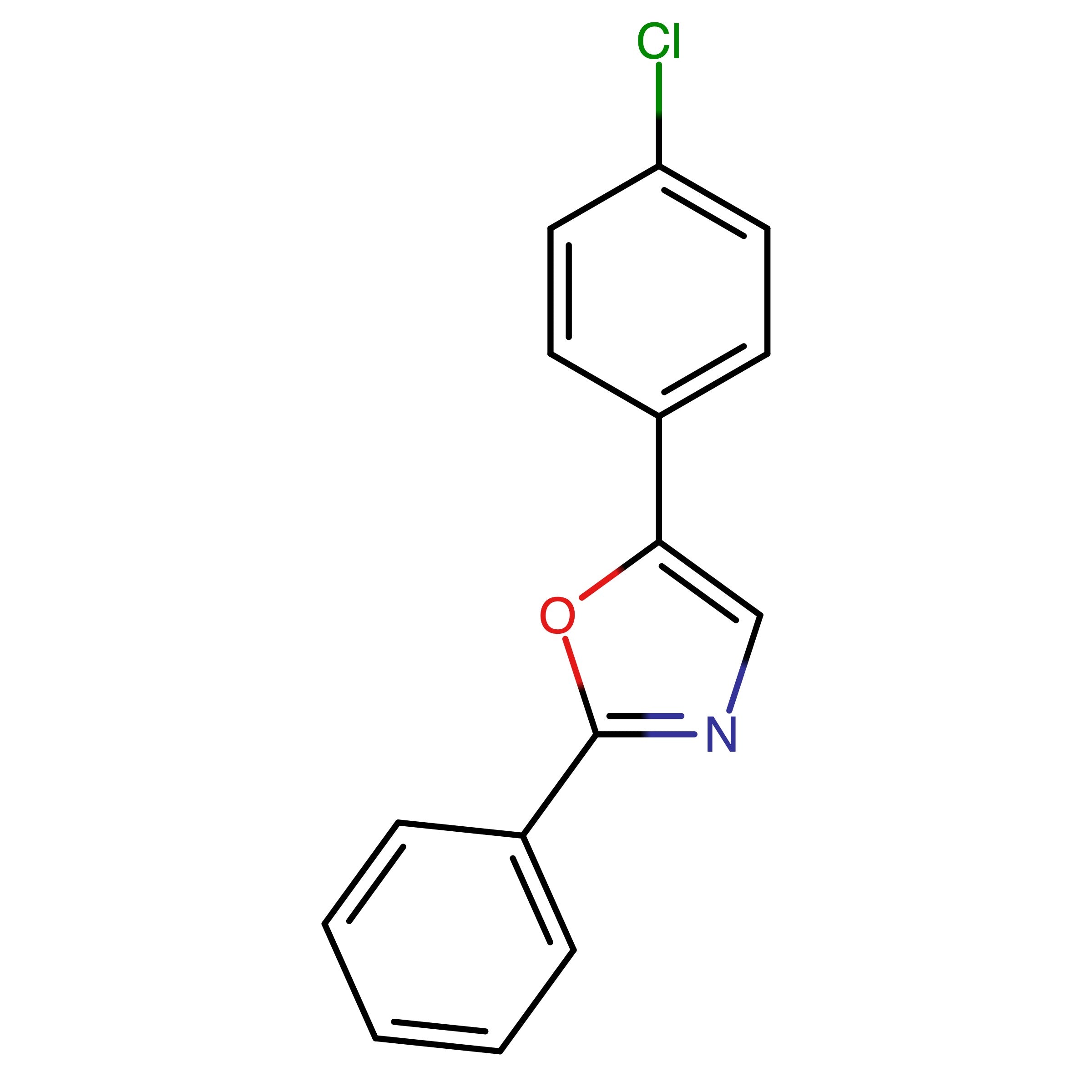 CAS 80224-89-1 | 5-(4-Chlorophenyl)-2-phenyloxazole
