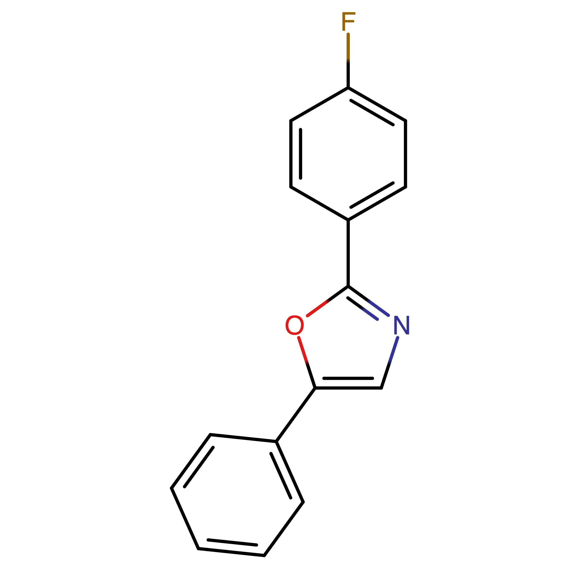 CAS 324-80-1 | 2-(4-Fluorophenyl)-5-phenyloxazole | MFCD00051029