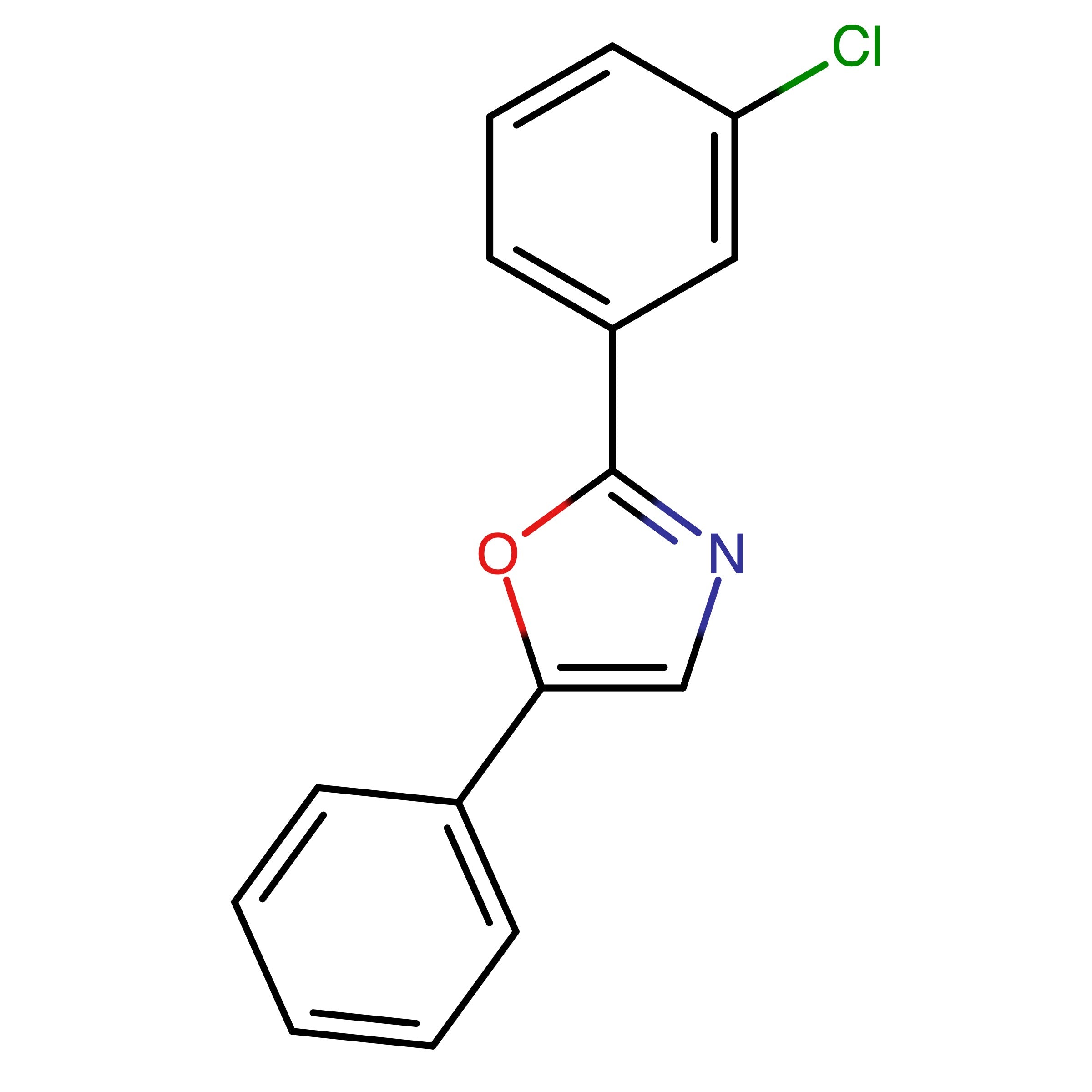 CAS 57000-63-2 | 2-(3-Chlorophenyl)-5-phenyloxazole