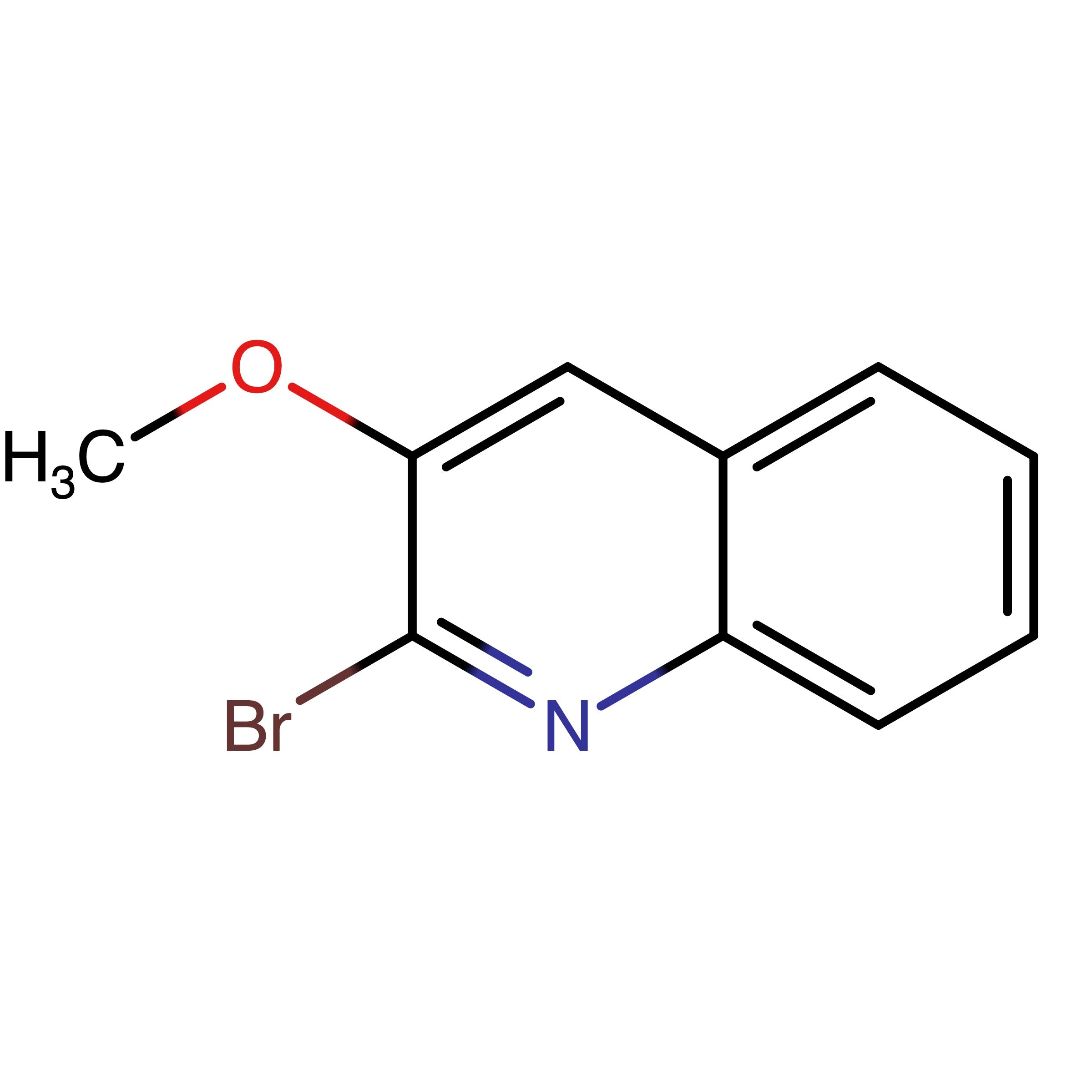 CAS 128998-00-5 | 2-Bromo-3-methoxyquinoline | MFCD26406919