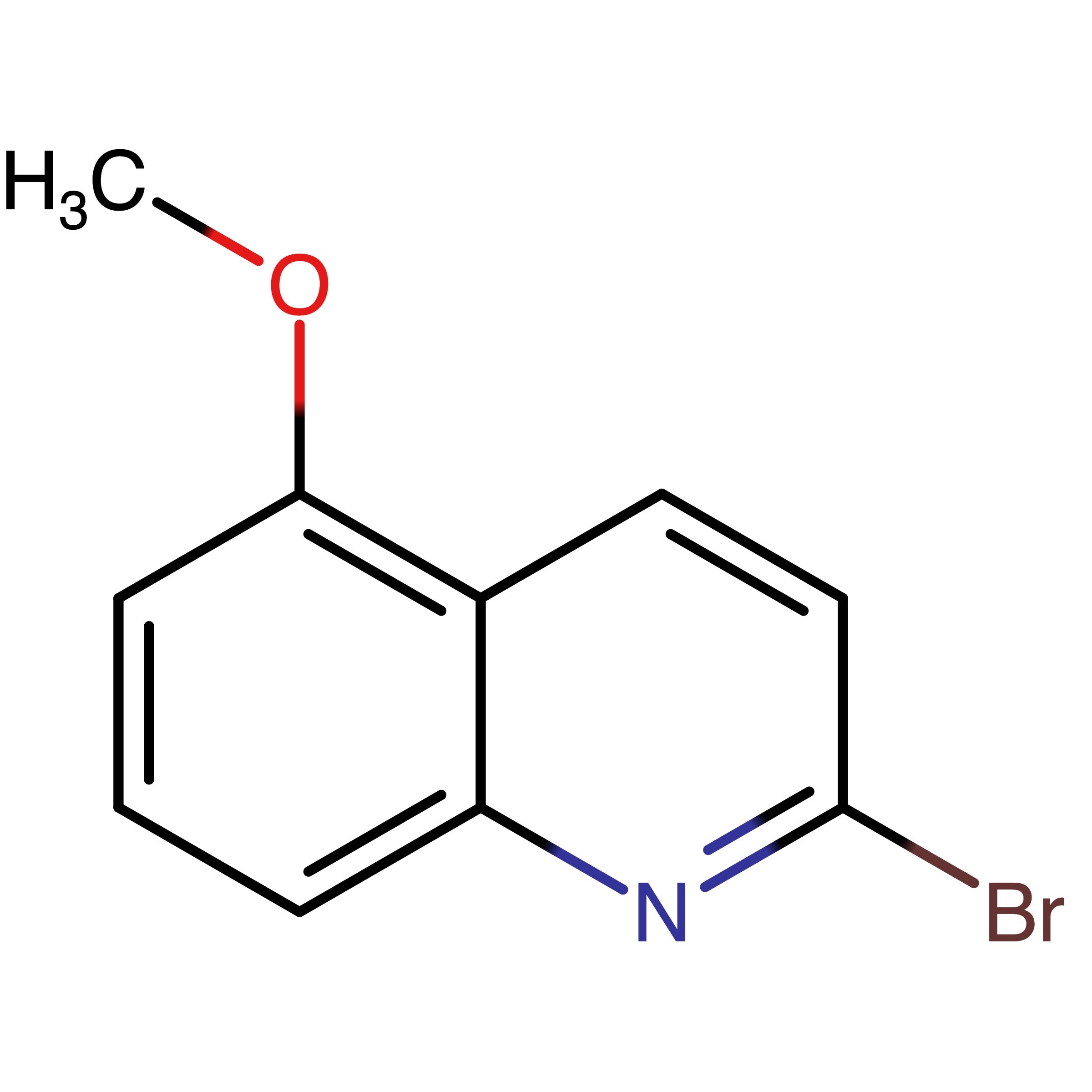 CAS 1421517-81-8 | 2-Bromo-5-methoxyquinoline | MFCD26406921
