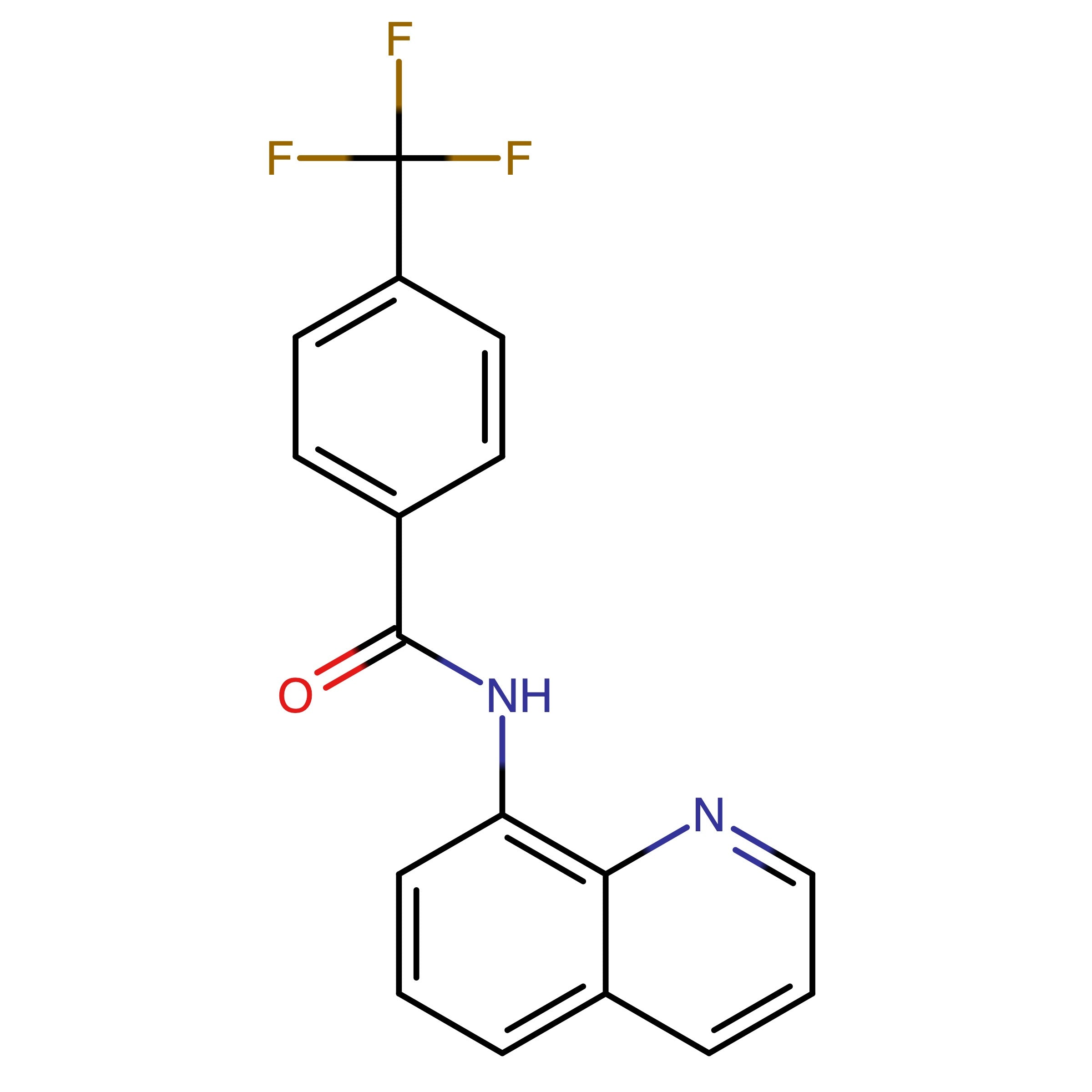 CAS 723757-33-3 | 4-Trifluoromethyl-N-(quinolin-8-yl)benzamide