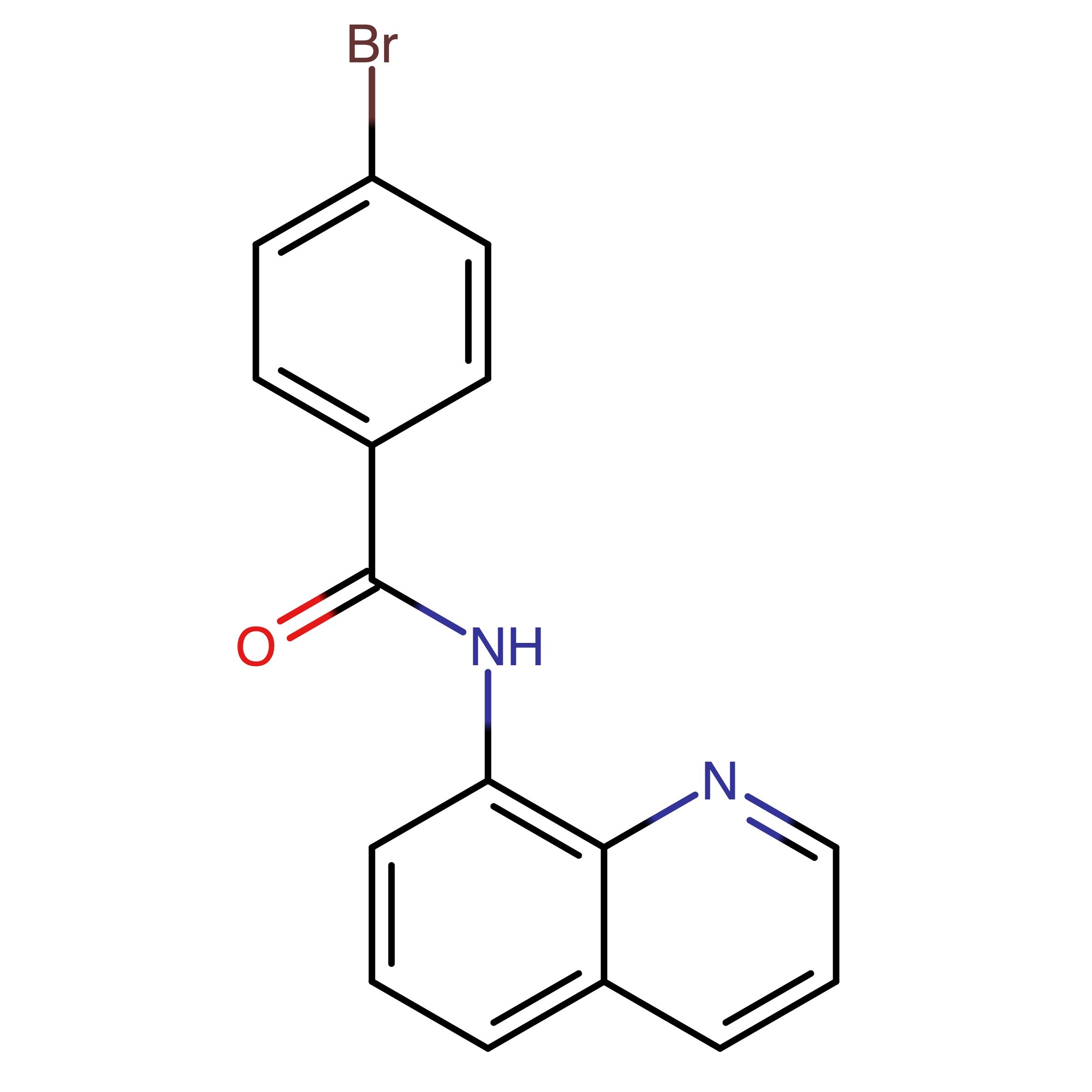 CAS 299928-52-2 | 4-Bromo-N-(quinolin-8-yl)benzamide