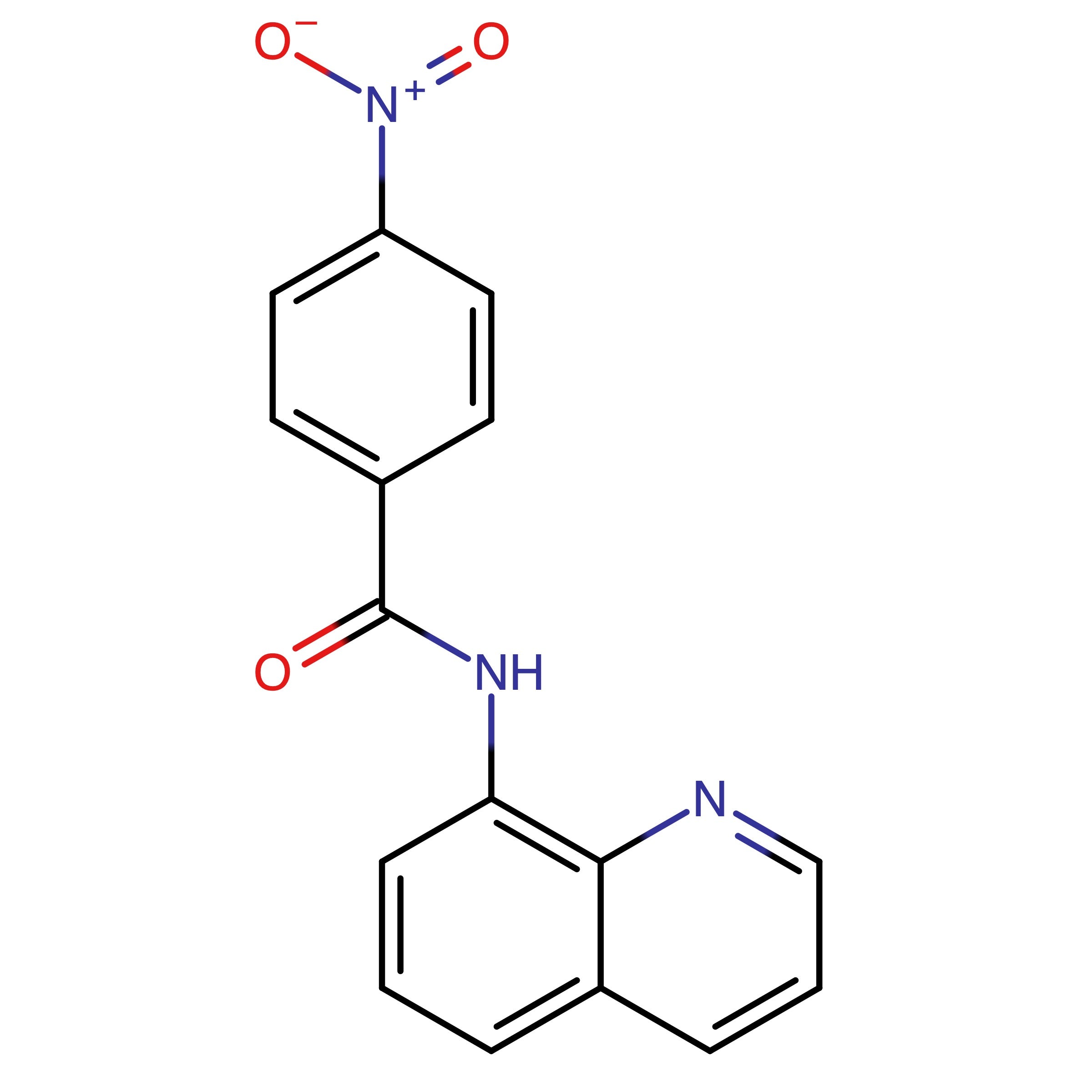 CAS 33757-52-7 | 4-Nitro-N-(quinolin-8-yl)benzamide