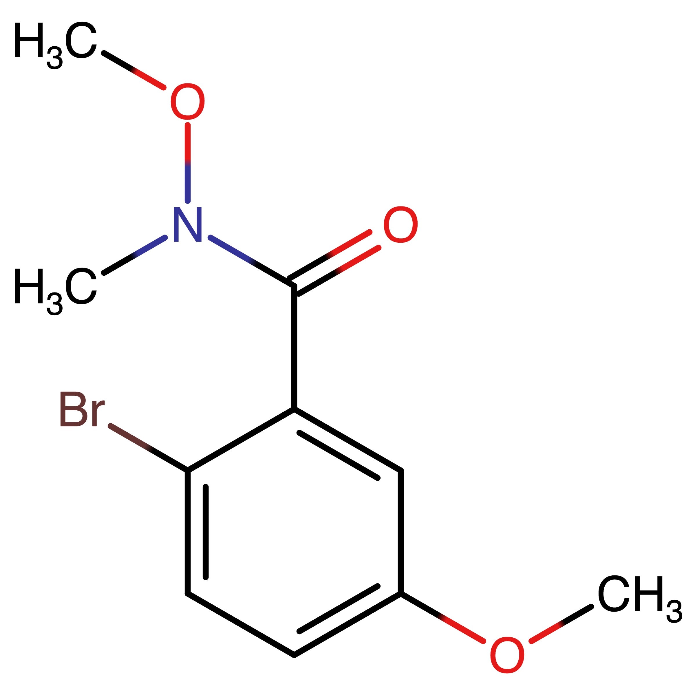 CAS 374803-67-5 | 2-Bromo-N,5-dimethoxy-N-methylbenzamide