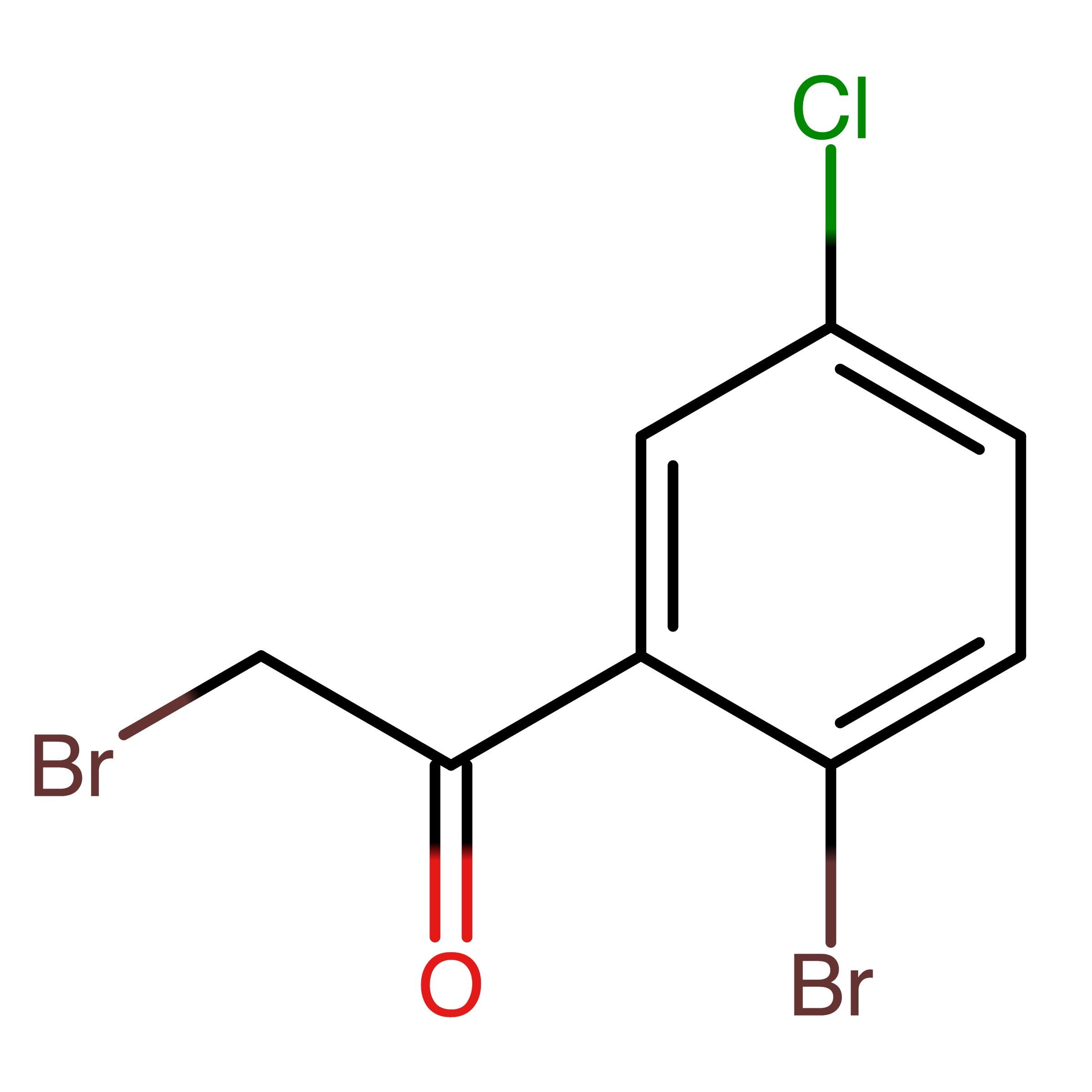 CAS 1260857-12-2 | 2-Bromo-1-(2-bromo-5-chlorophenyl)ethanone | MFCD11847058