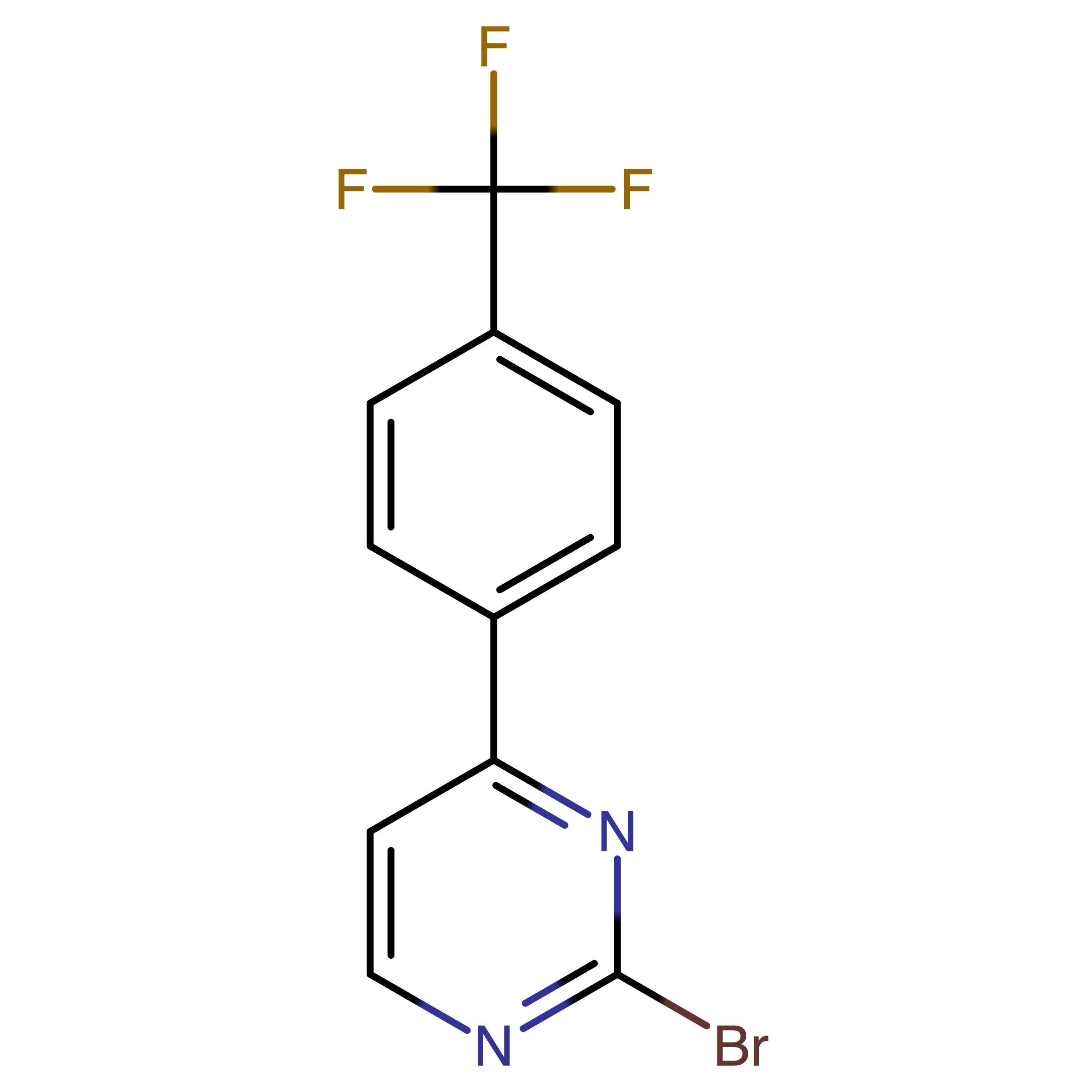 CAS 1465276-68-9 | 2-Bromo-4-(4-(trifluoromethyl)phenyl)pyrimidine