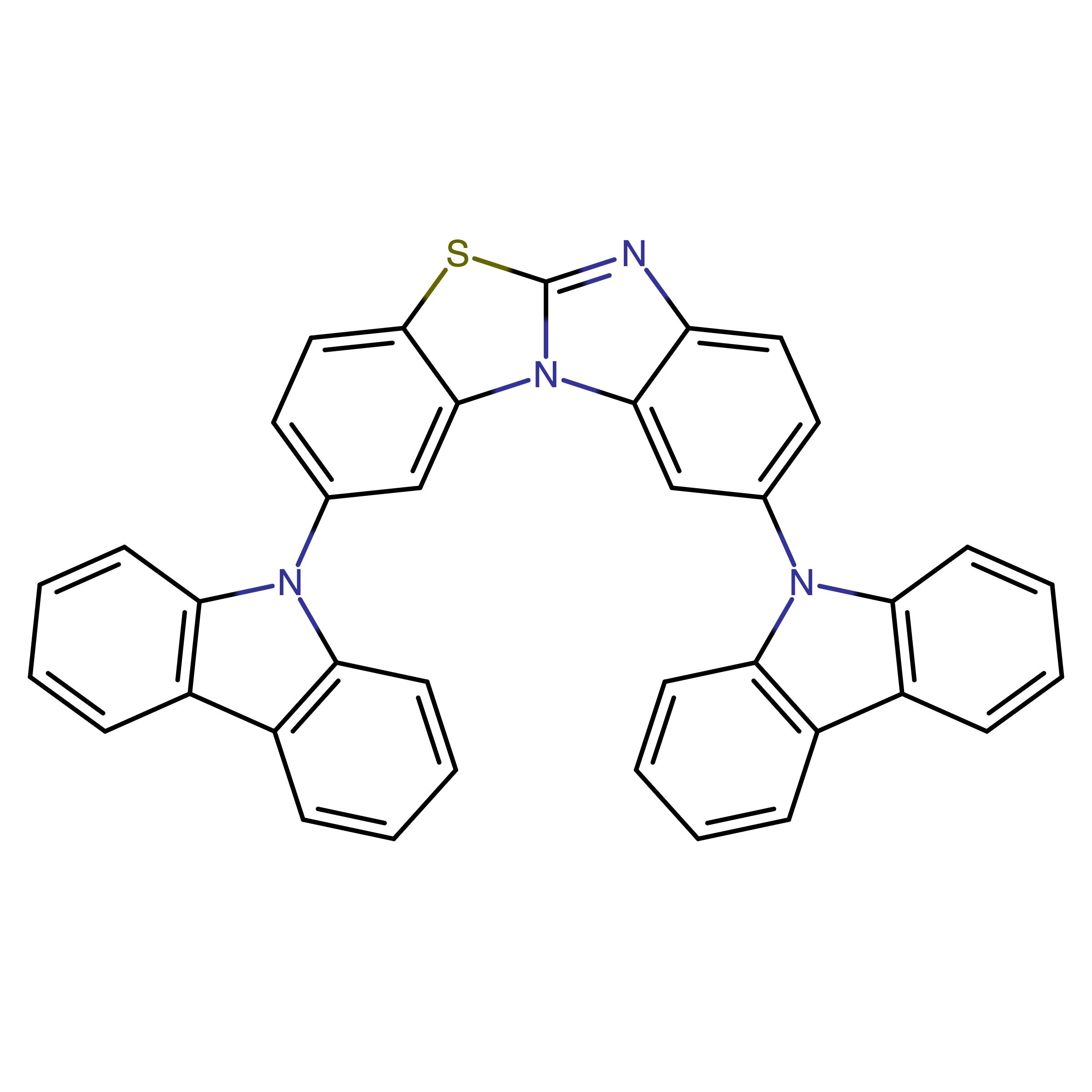 CAS 1649999-55-2 | 2,9-Di(9H-carbazol-9-yl)benzo[d]benzo[4,5]imidazo[2,1-b]thiazole
