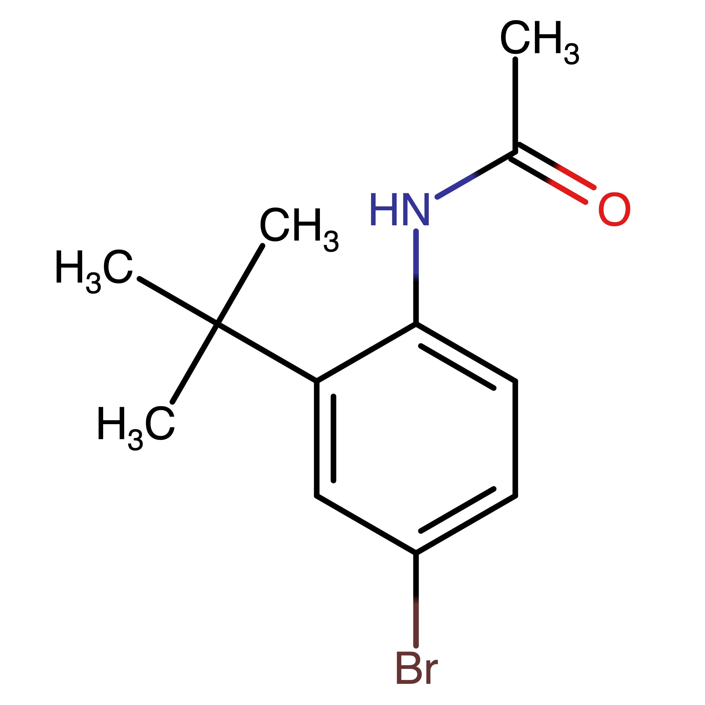 CAS 73621-42-8 | N-(4-Bromo-2-tert-butyl-phenyl)-acetamide | MFCD01463993