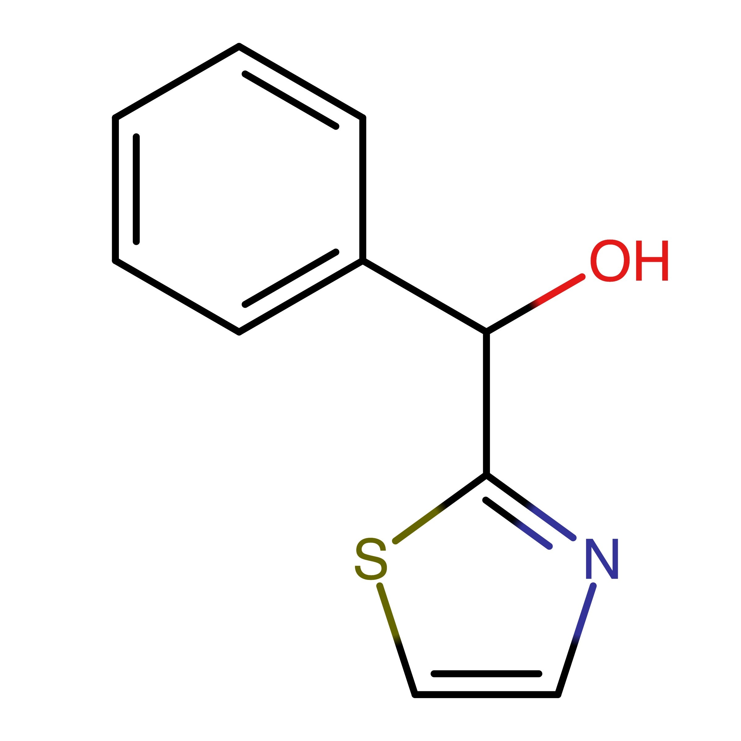 CAS 879-52-7 | Phenyl(1,3-thiazol-2-yl)methanol | MFCD03211618