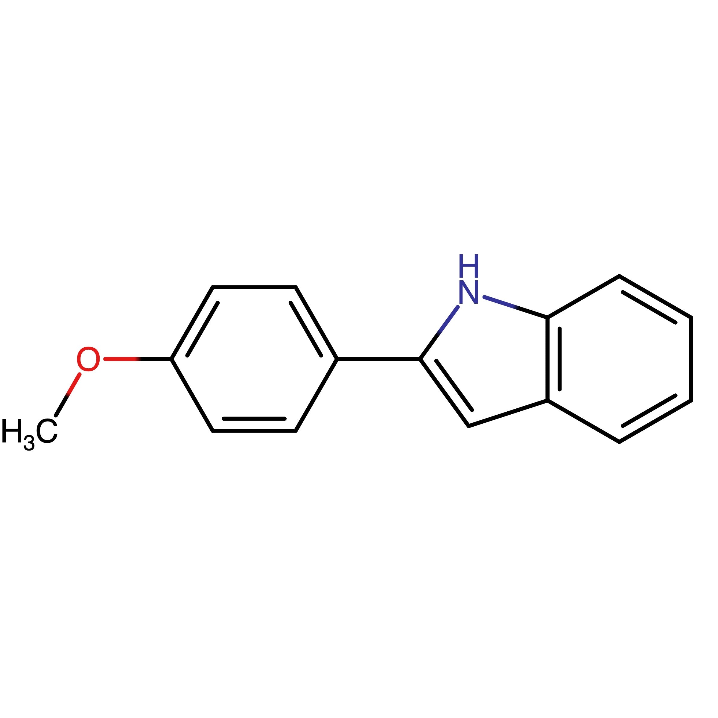 CAS 5784-95-2 | 2-(4-Methoxy-phenyl)-1H-indol | MFCD00443483