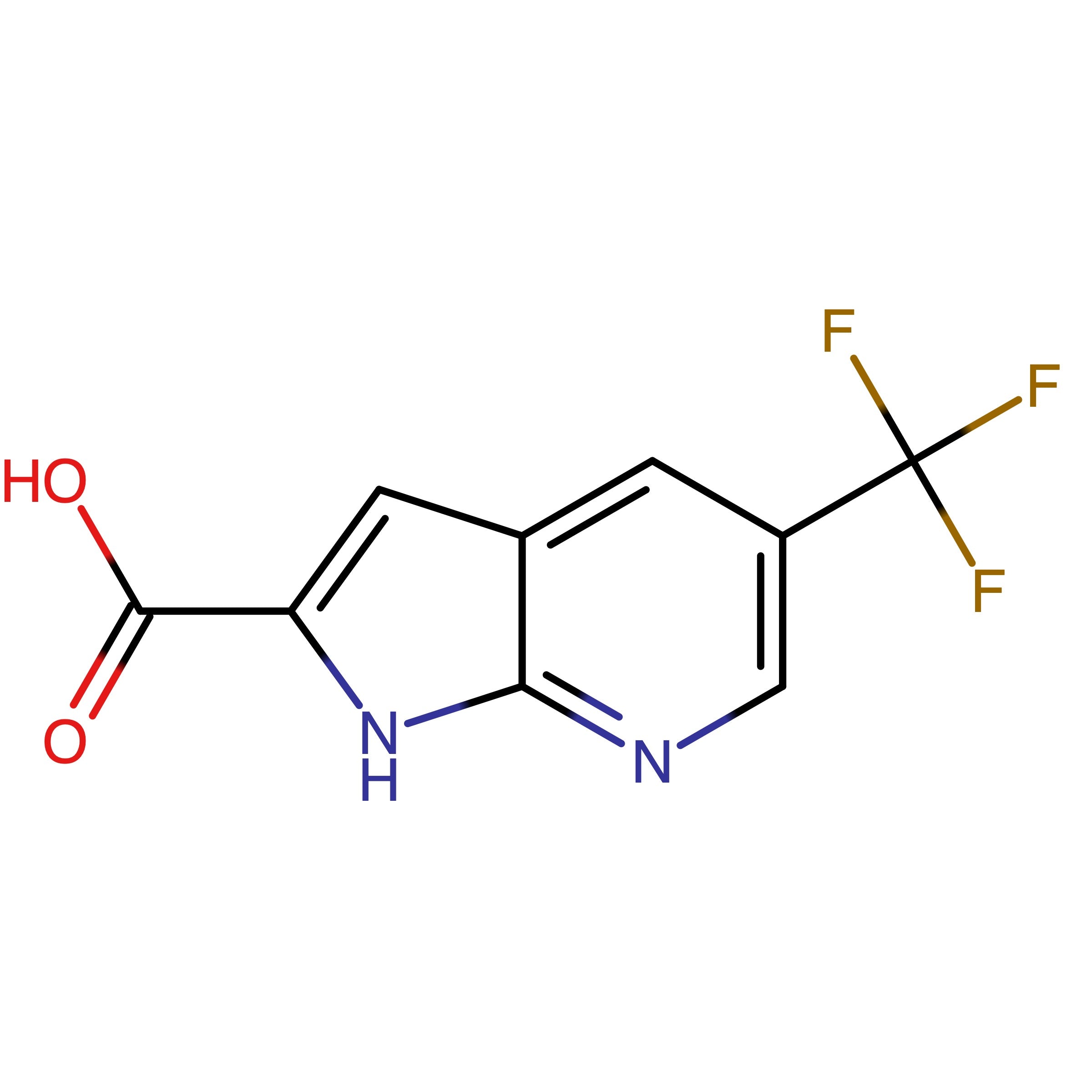 CAS 784144-05-4 | 5-(Trifluoromethyl)-1H-pyrrolo[2,3-b]pyridine-2-carboxylic acid | MFCD15529028