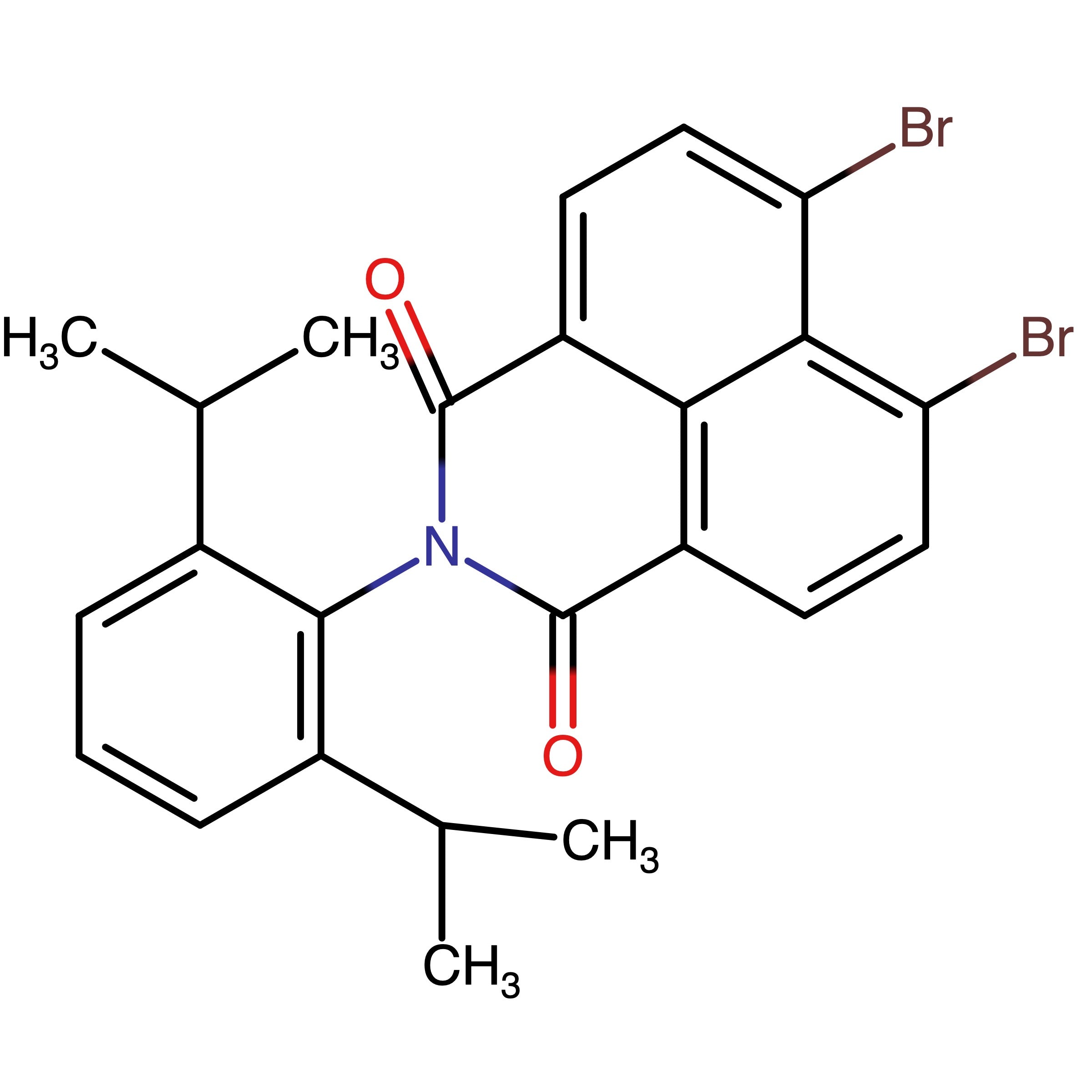 CAS 1246857-77-1 | N-(2,6-Diisopropylphenyl)-4,5-dibromo-1,8-naphthalimide