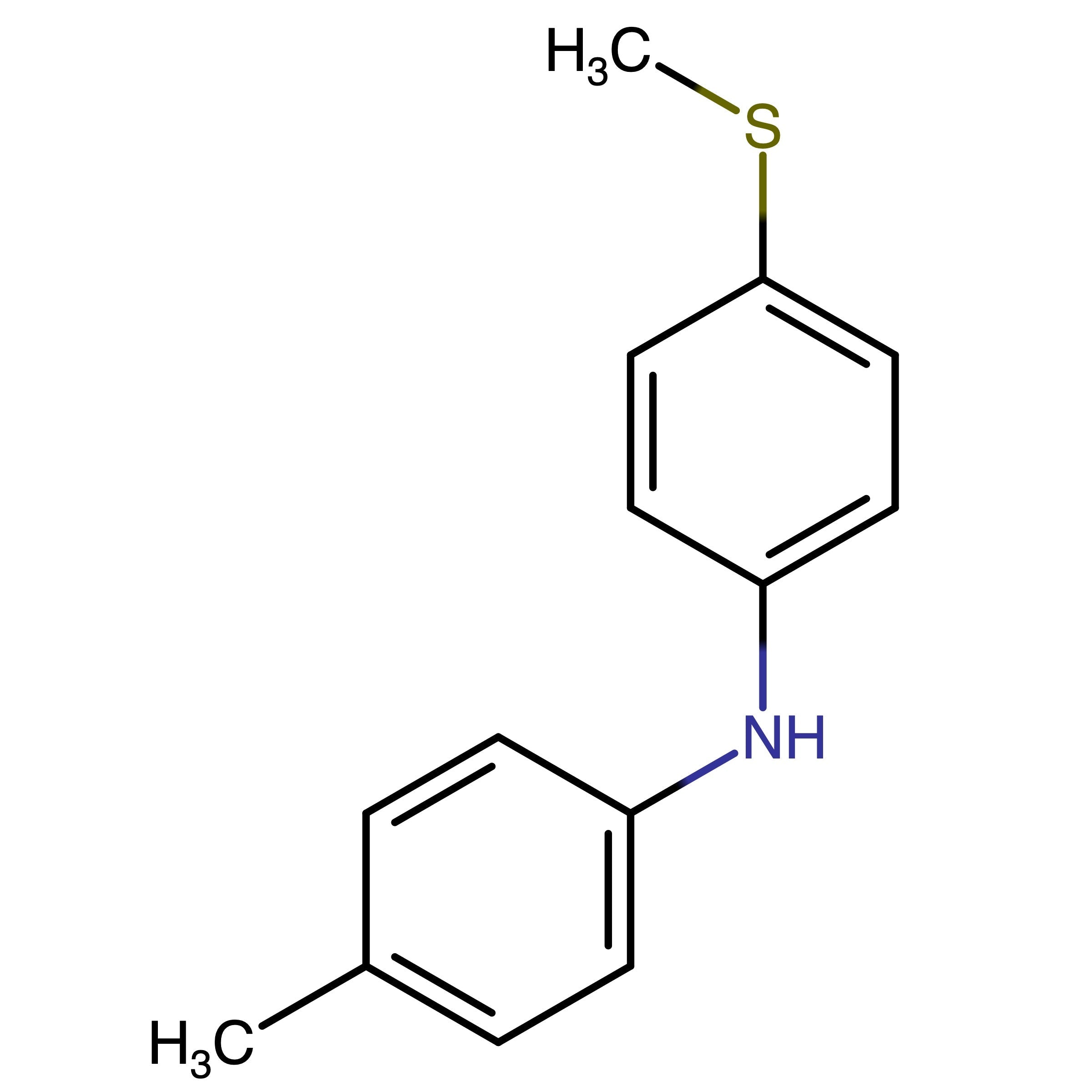 CAS 1924688-19-6 | 4-Methyl-N-(4-(methylthio)phenyl)aniline