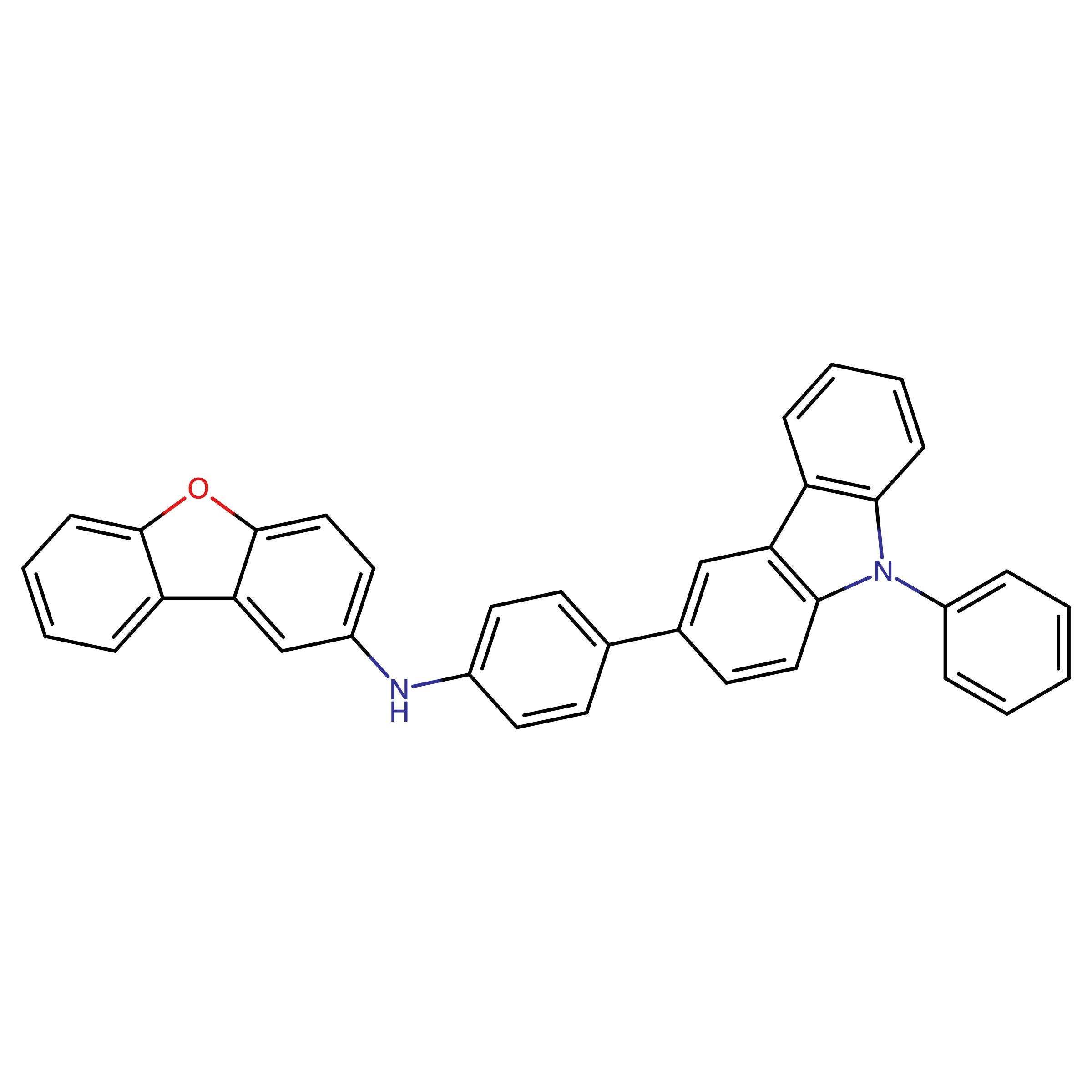 CAS 1708984-10-4 | N-(4-(9-Phenyl-9H-carbazol-3-yl)phenyl)dibenzo[b,d]furan-2-amine