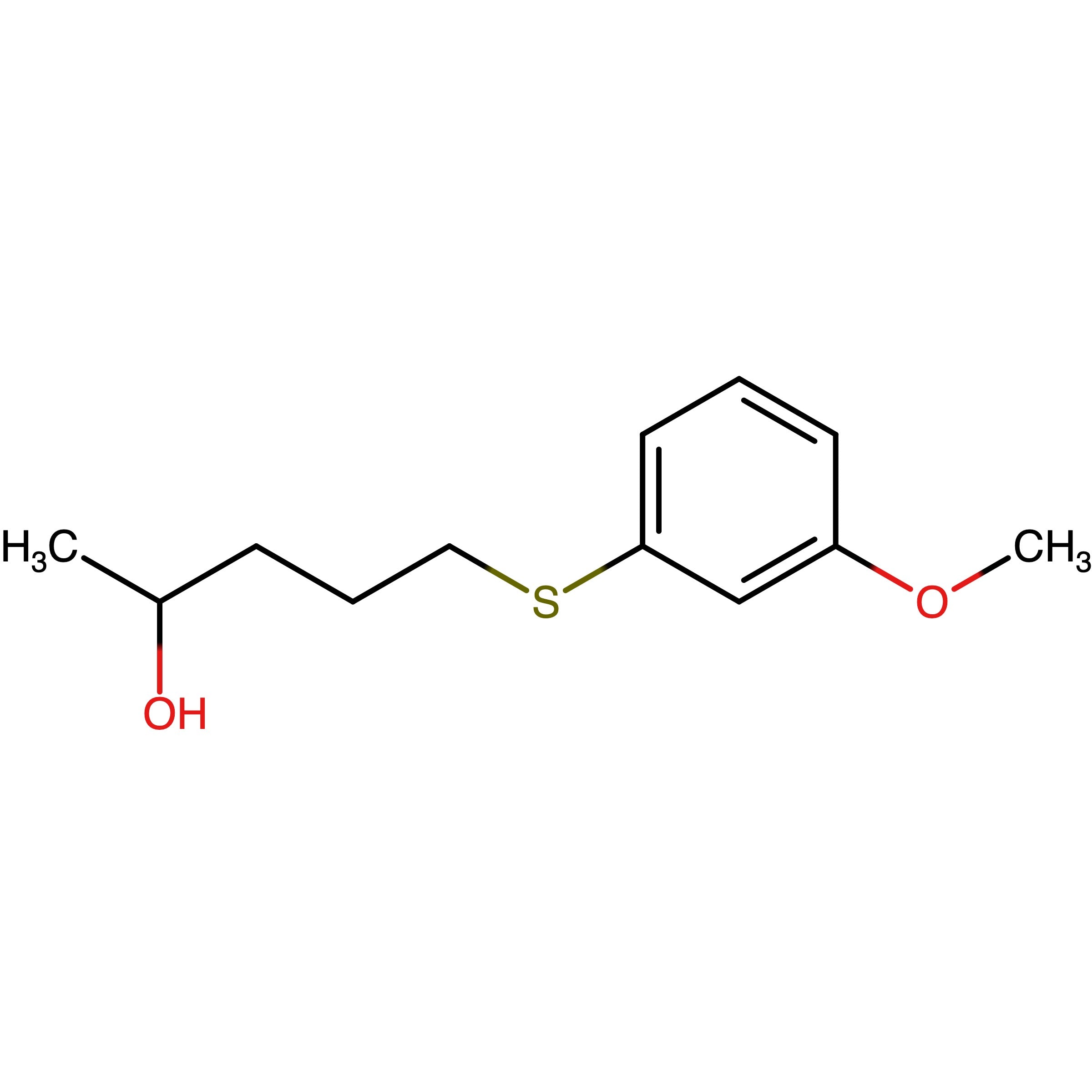 CAS 1839529-85-9 | 5-(3-Methoxyphenylthio)pentan-2-ol
