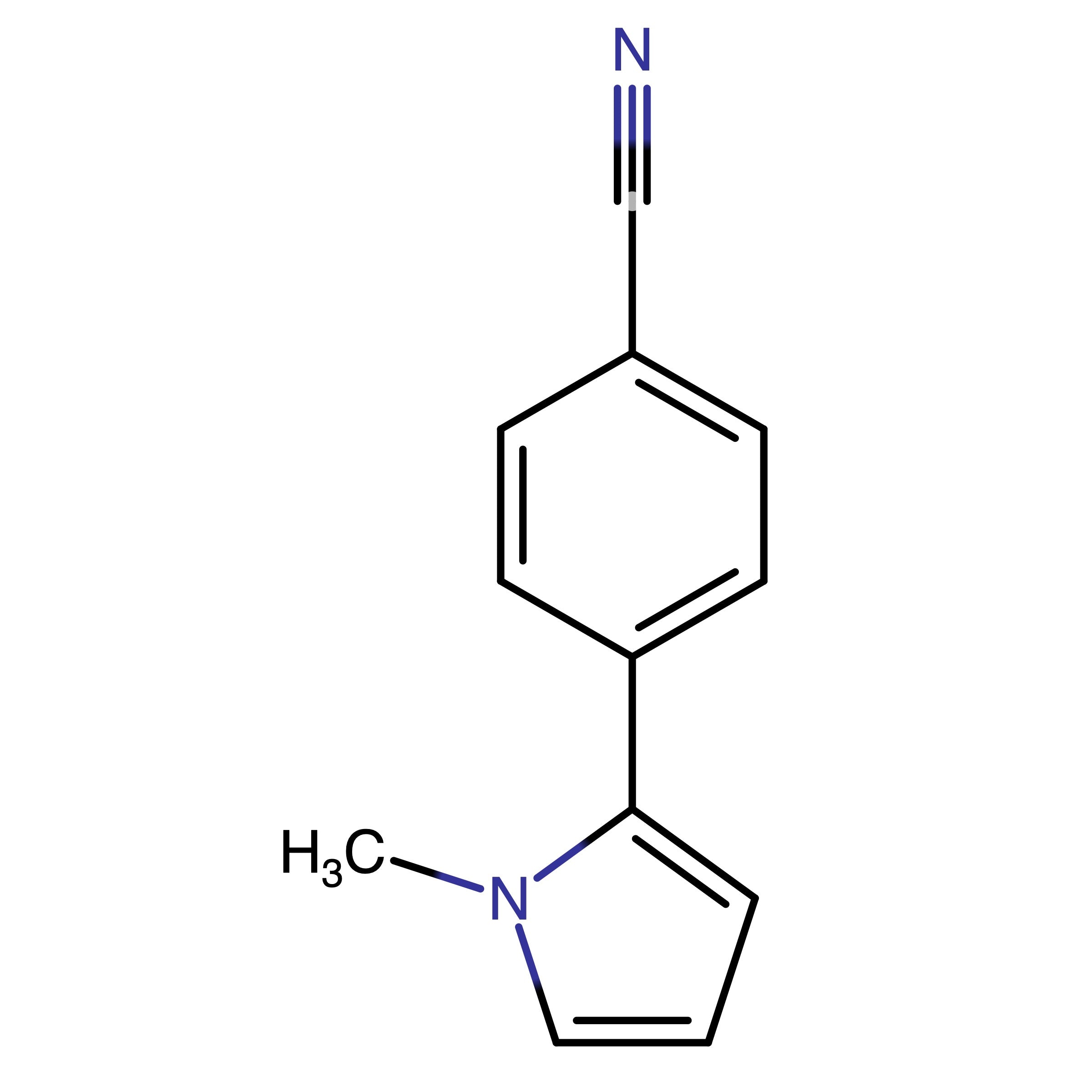 CAS 864679-71-0 | N-Methyl-2-(4-cyanophenyl)pyrrole