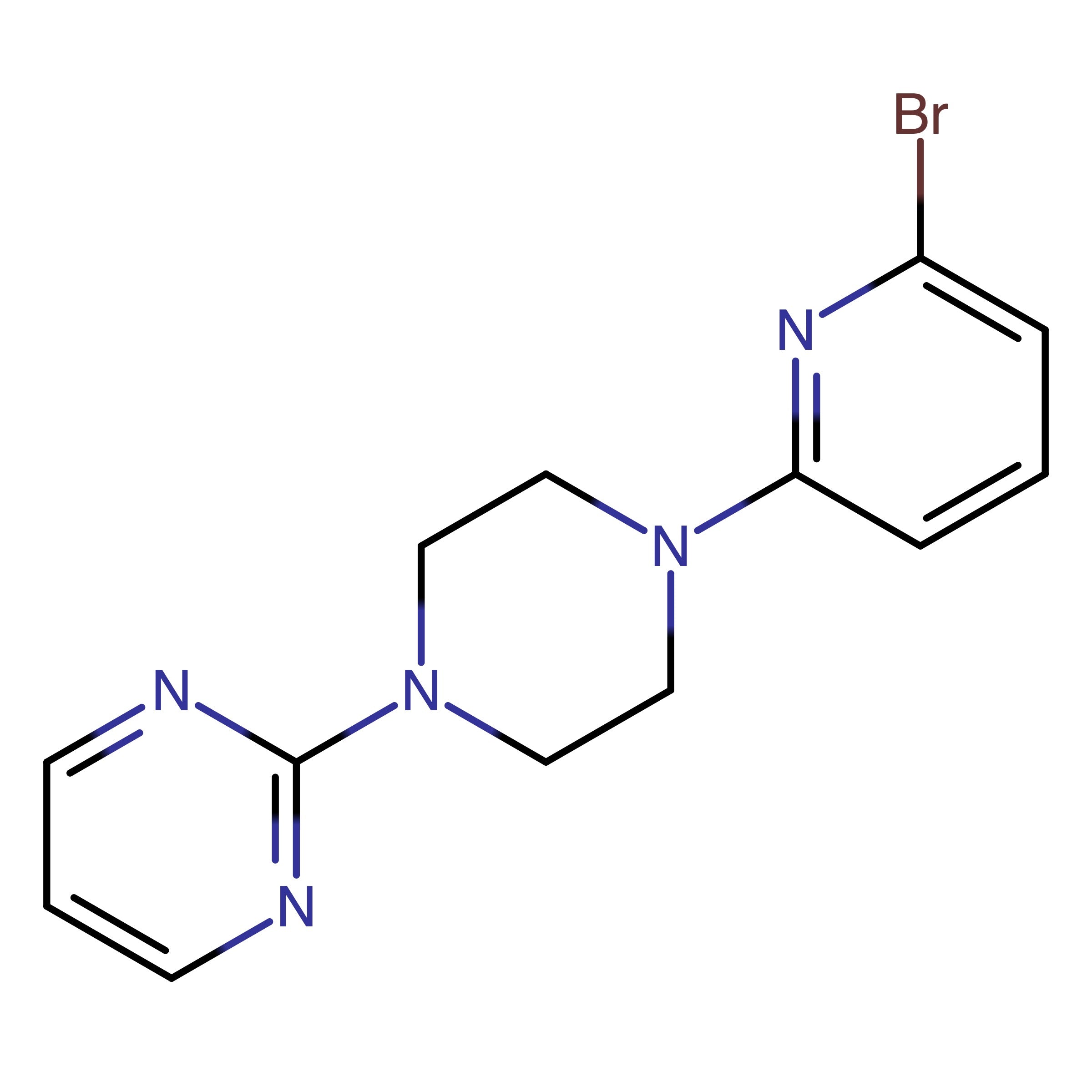 CAS 1309609-39-9 | 2-(4-(6-Bromopyridin-2-yl)piperazin-1-yl)pyrimidine