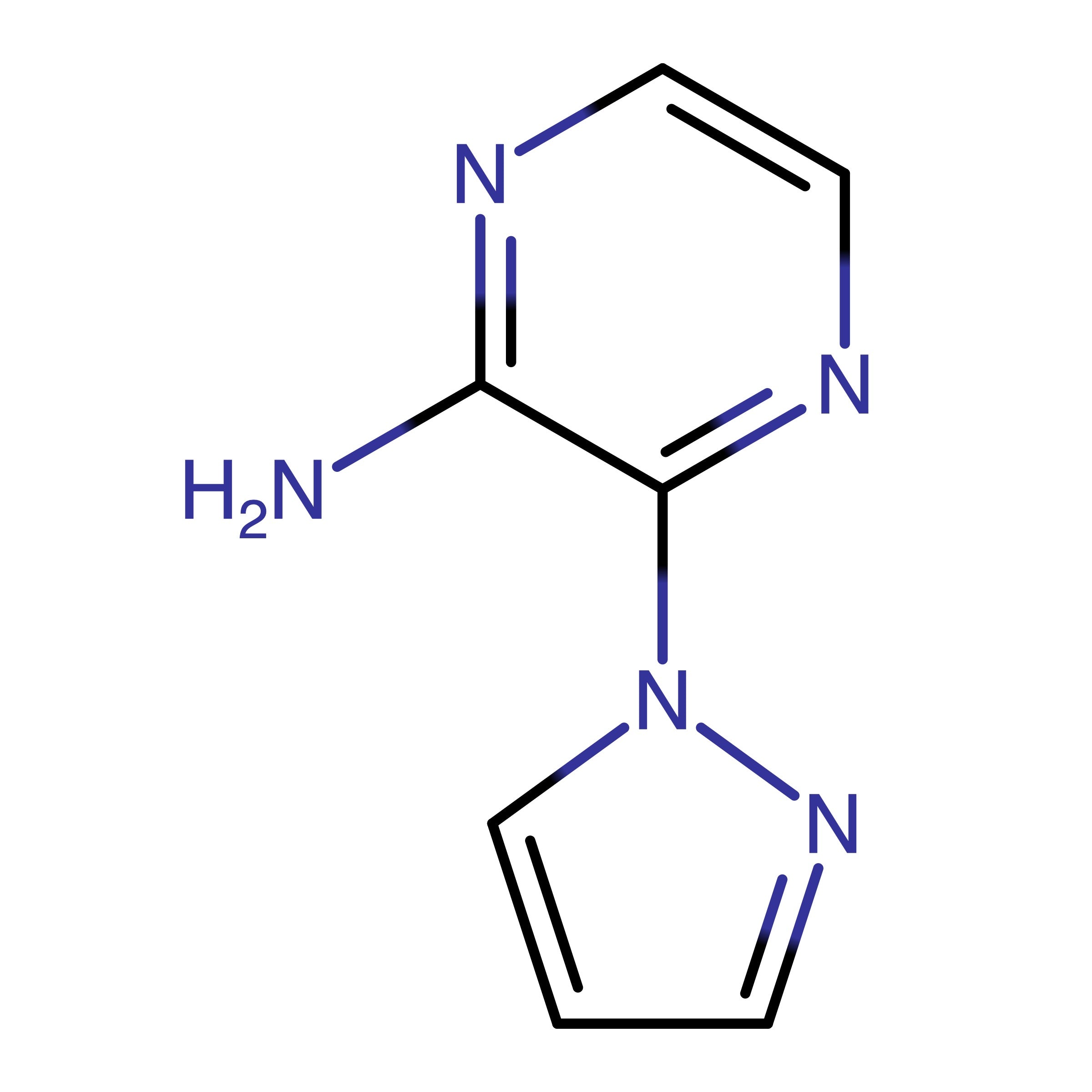 CAS 1692631-95-0 | 2-Amino-3-(1H-pyrazol-1-yl)pyrazine