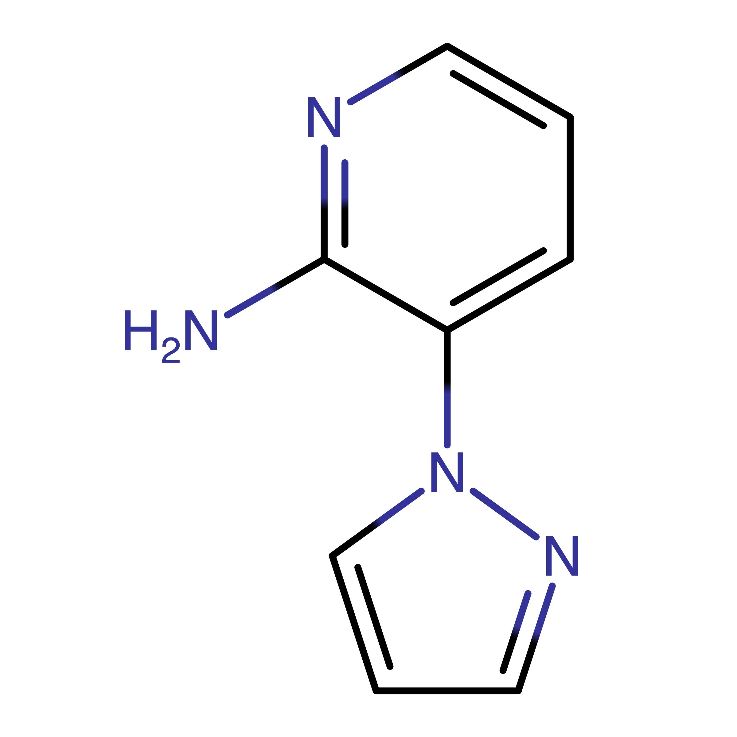 CAS 1407153-45-0 | 2-Amino-3-(1H-pyrazol-1-yl)pyridine