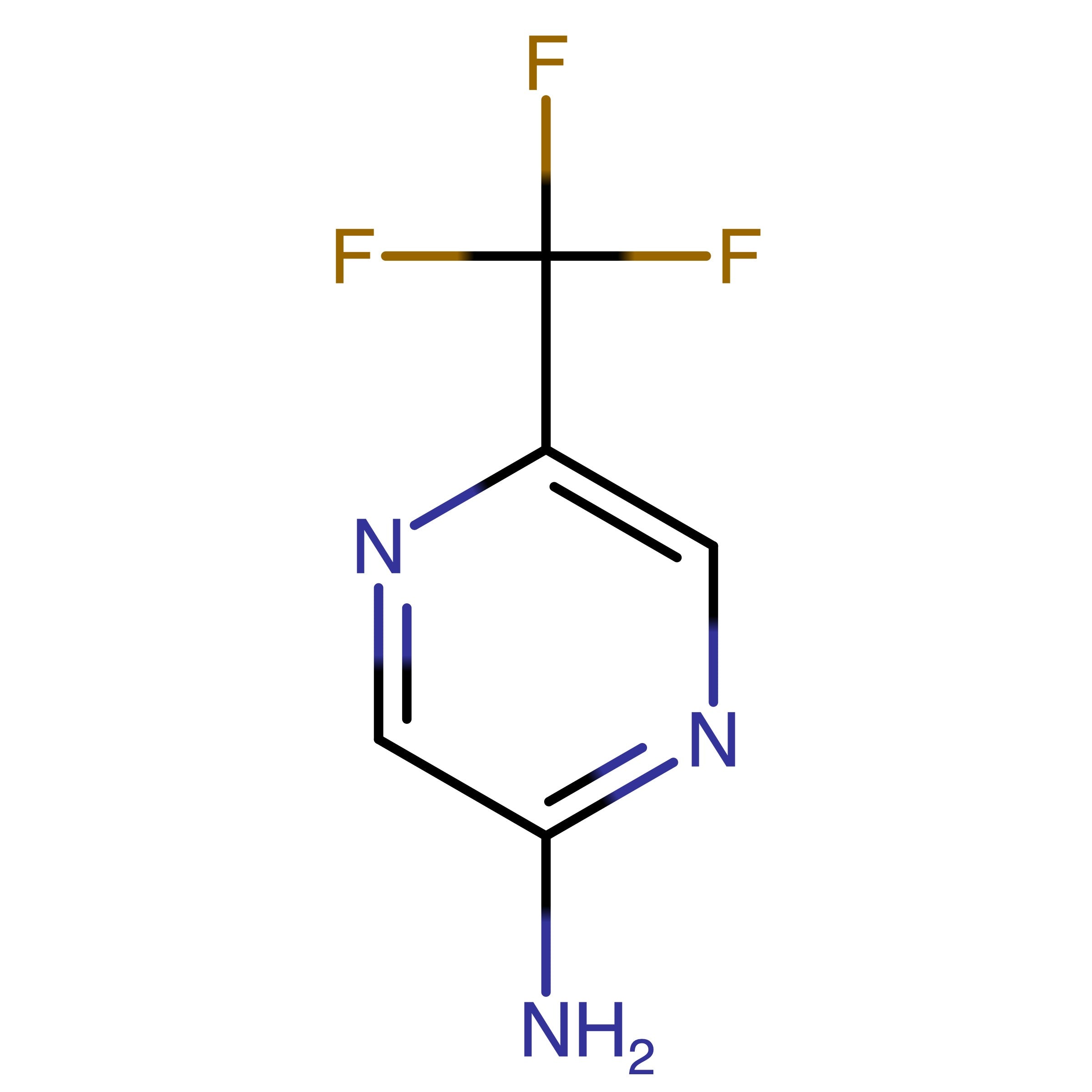 CAS 69816-38-2 | 2-Amino-5-(trifluoromethyl)pyrazine | MFCD10697797