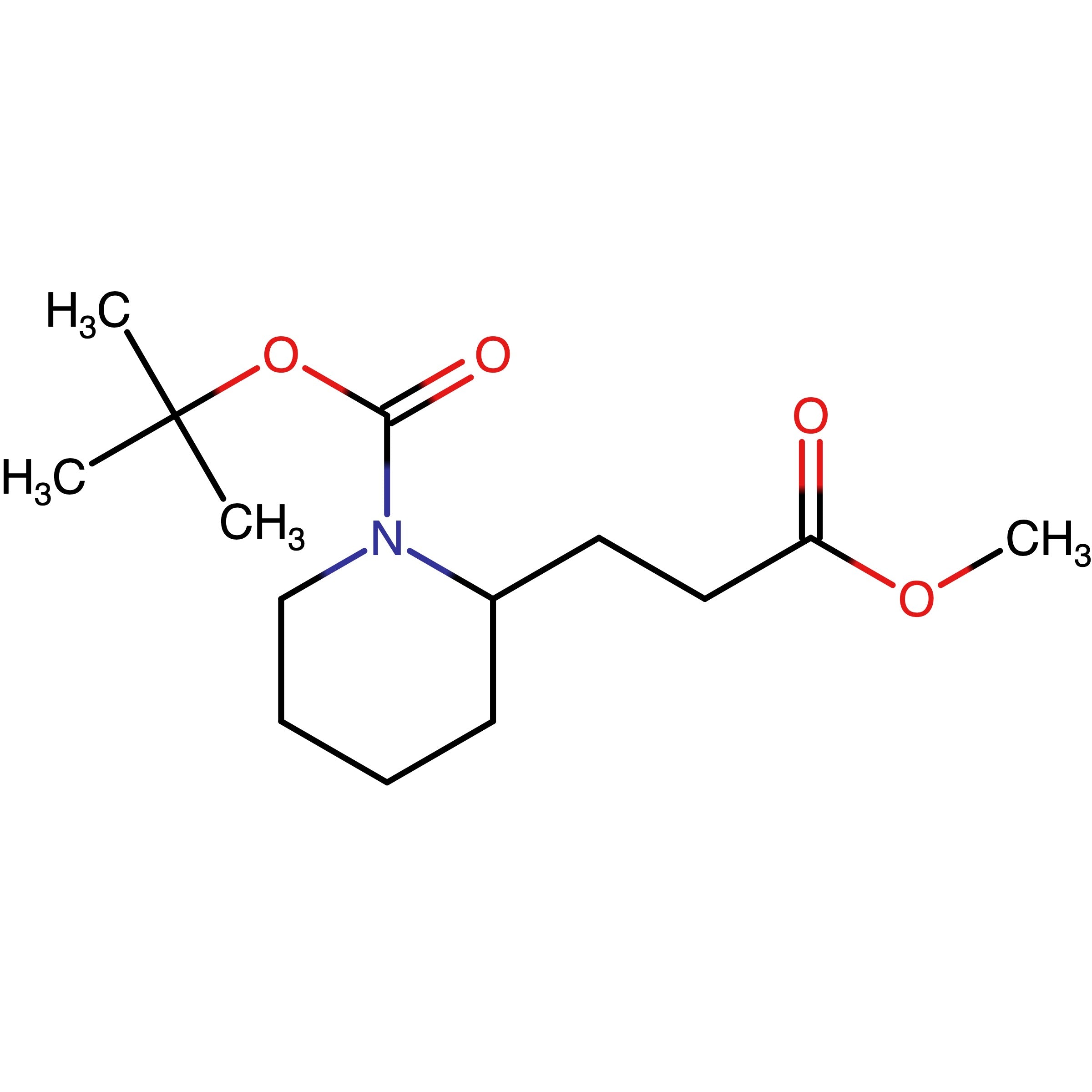 CAS 179685-64-4 | 2-(2-Methoxycarbonylethyl)piperidine-1-carboxylic acid tert-butyl ester