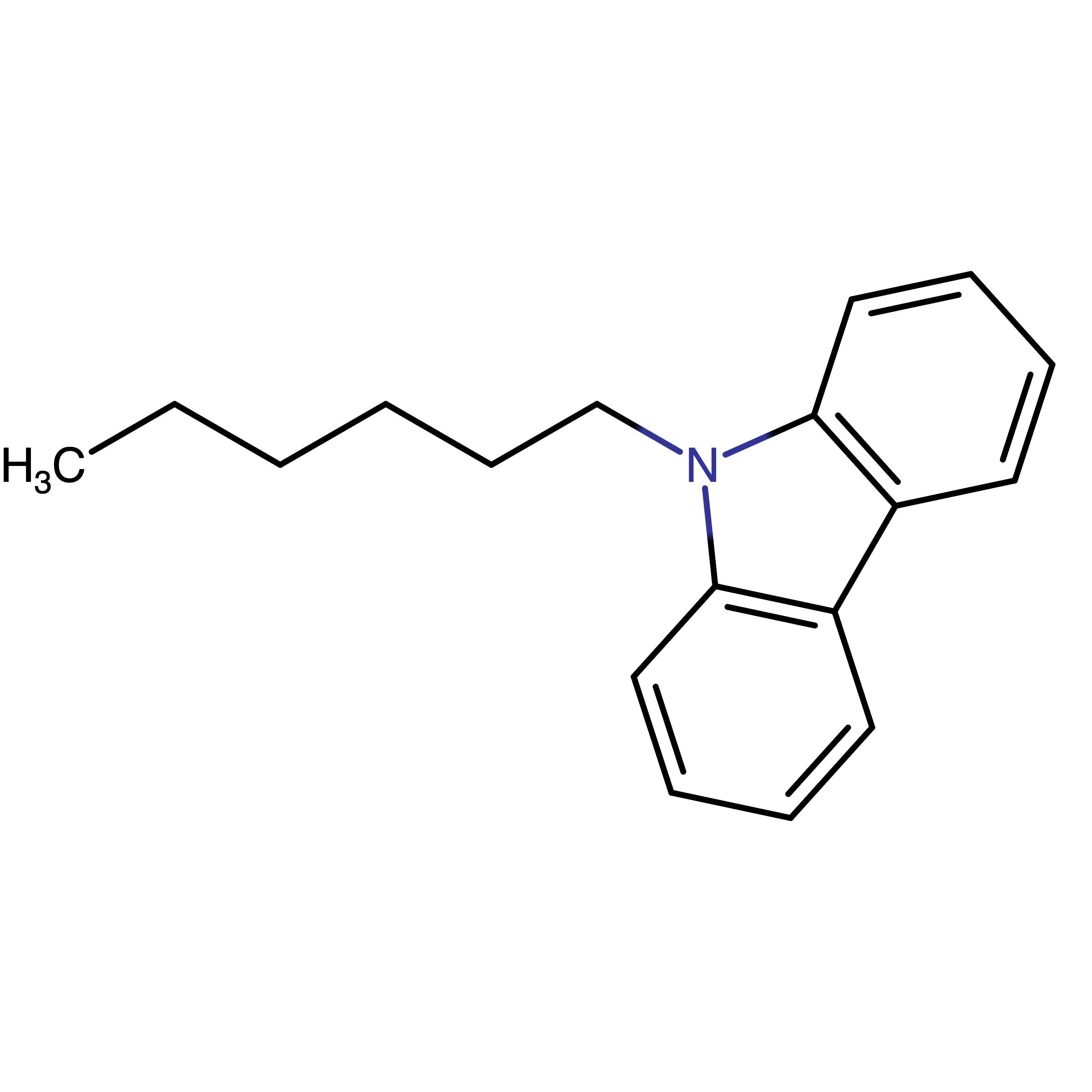 CAS 4041-21-8 | 9-Hexyl-9H-carbazole