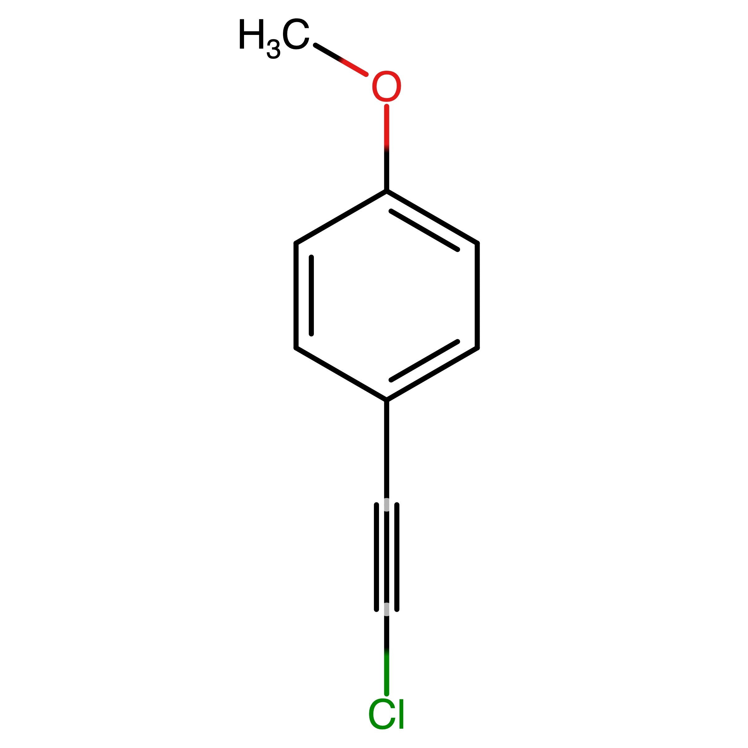 CAS 33491-06-4 | 4-(2-Chloroethynyl)anisole