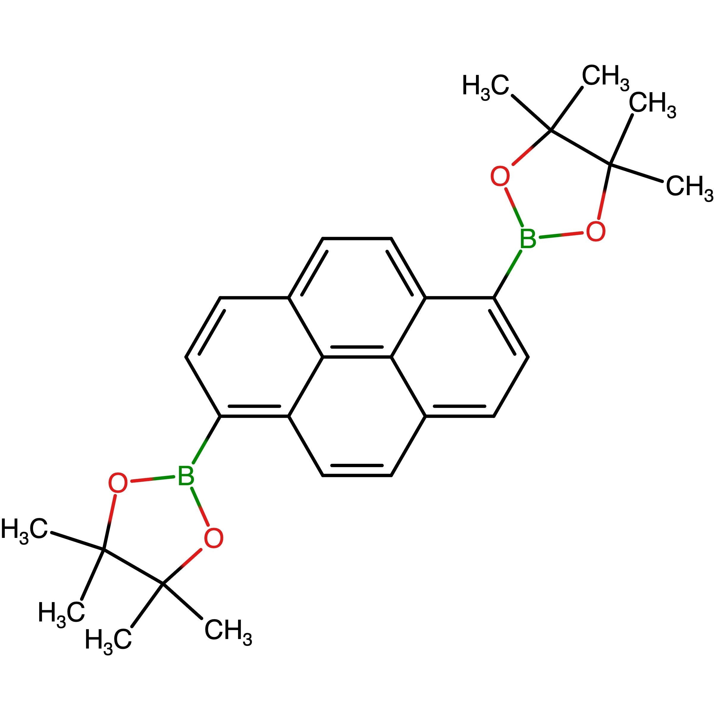 CAS 950779-13-2 | 1,6-Bis(4,4,5,5-tetramethyl-1,3,2-dioxaborolan-2-yl)pyrene | MFCD32880071