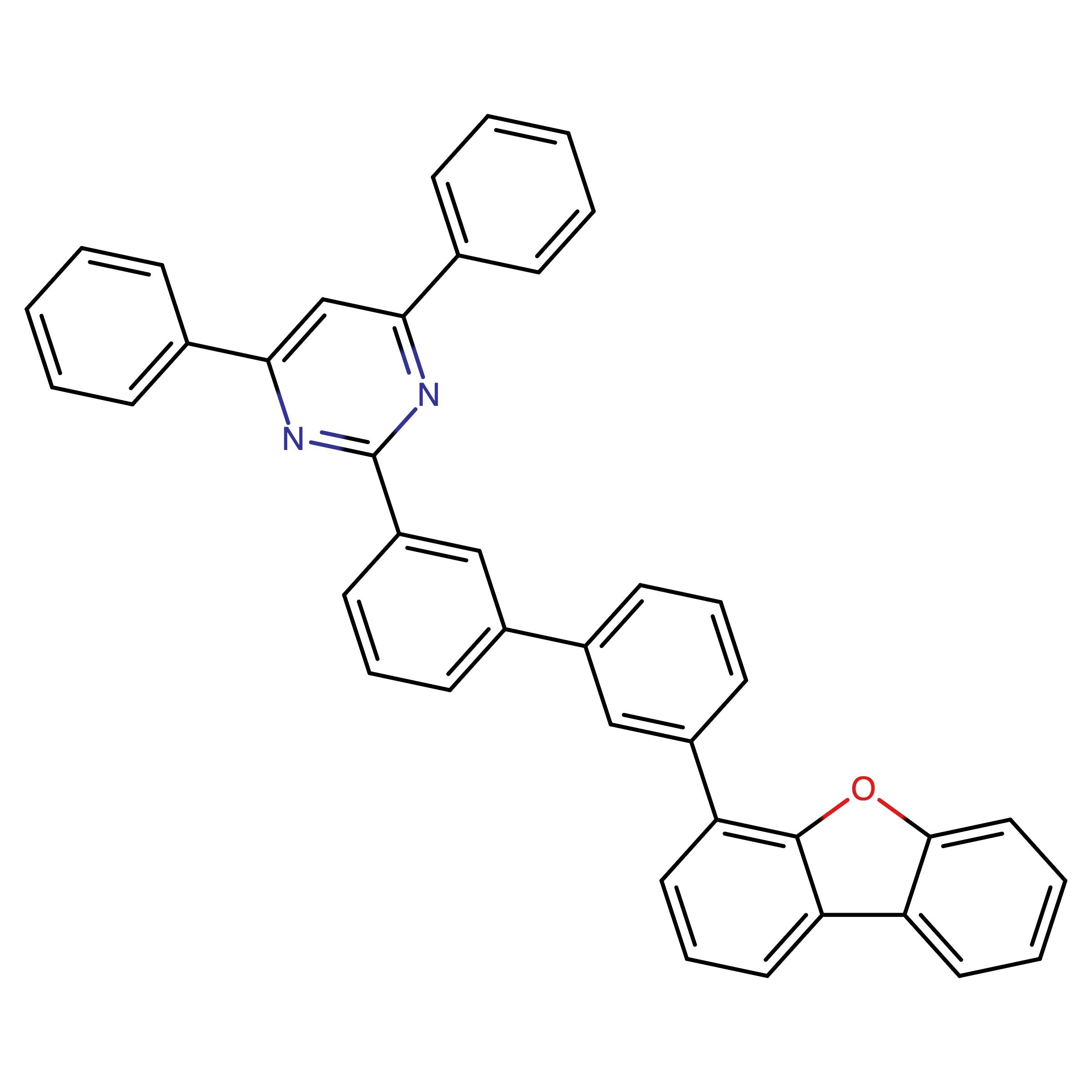 CAS 2119563-83-4 | 2-(3'-(Dibenzo[b,d]furan-4-yl)-[1,1'-biphenyl]-3-yl)-4,6-diphenylpyrimidine